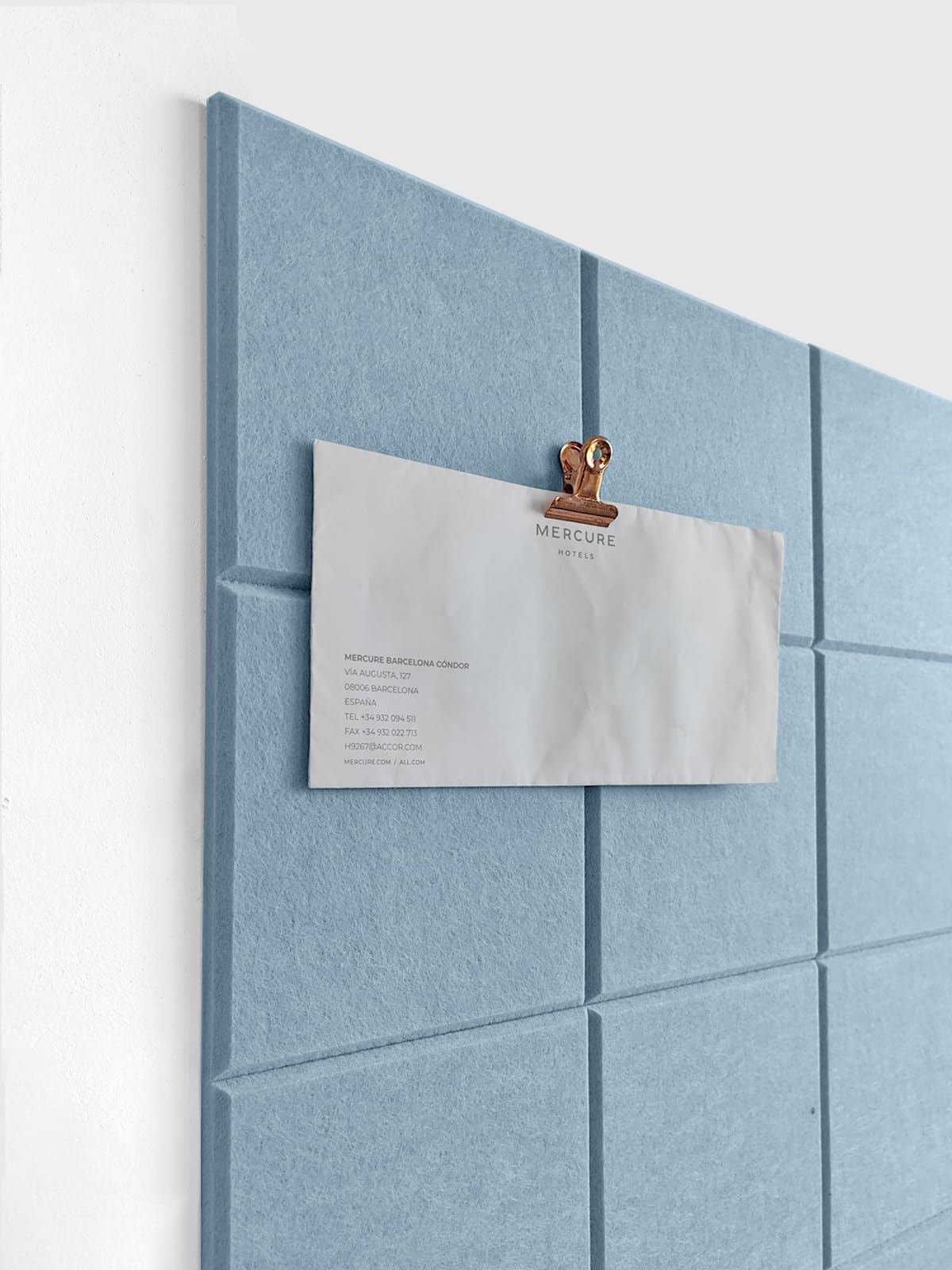 DECORITA Cork Board 24 x36 Alternative - 6 Pack Felt Wall Tiles with Safe Removable Adhesive Tabs
