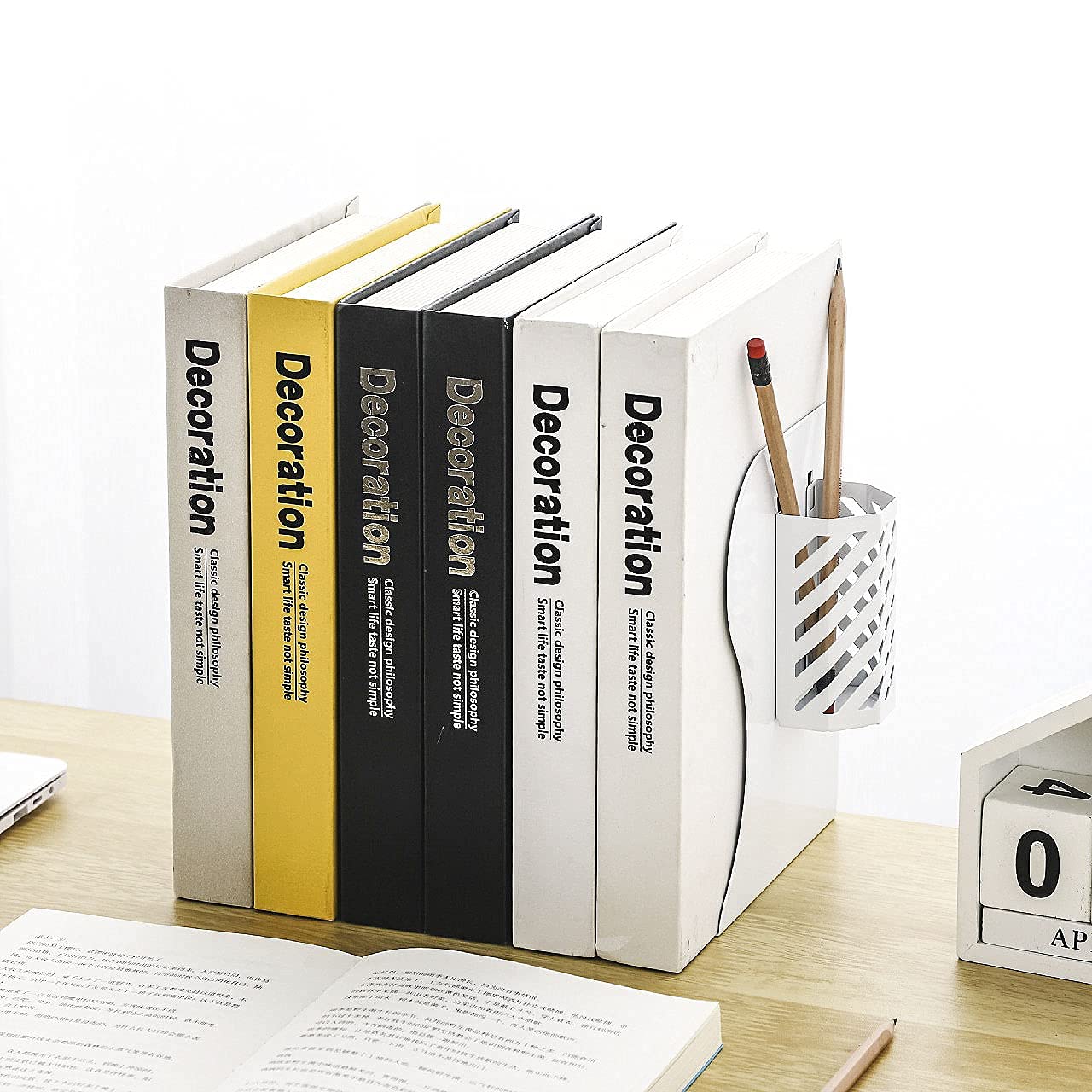 Adjustable Bookends Metal Book Ends for Heavy Book Holder Heavy Duty Bookends Nonskid Bookcase