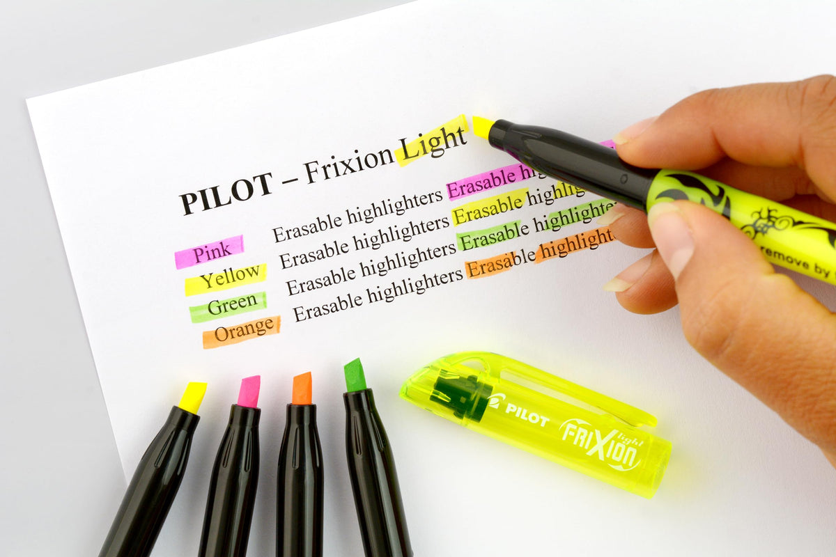 Pilot Frixion Light Erasable Highlighter - Yellow