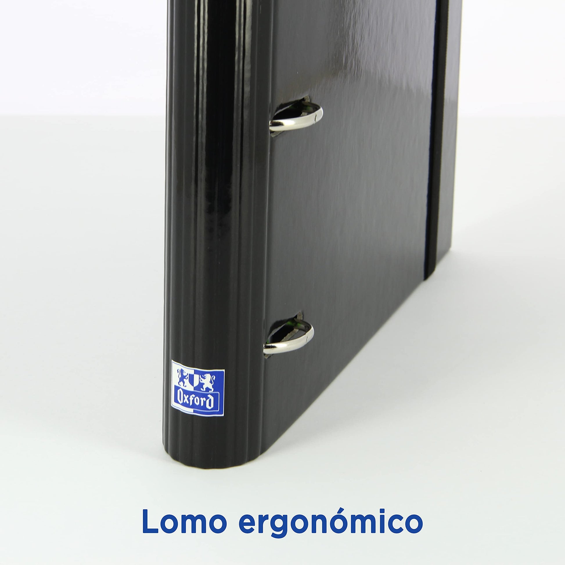 Oxford, 4 Ring Binder with Extra Hard Rubber Cover, Includes Grid Refill and Removable Whiteboard