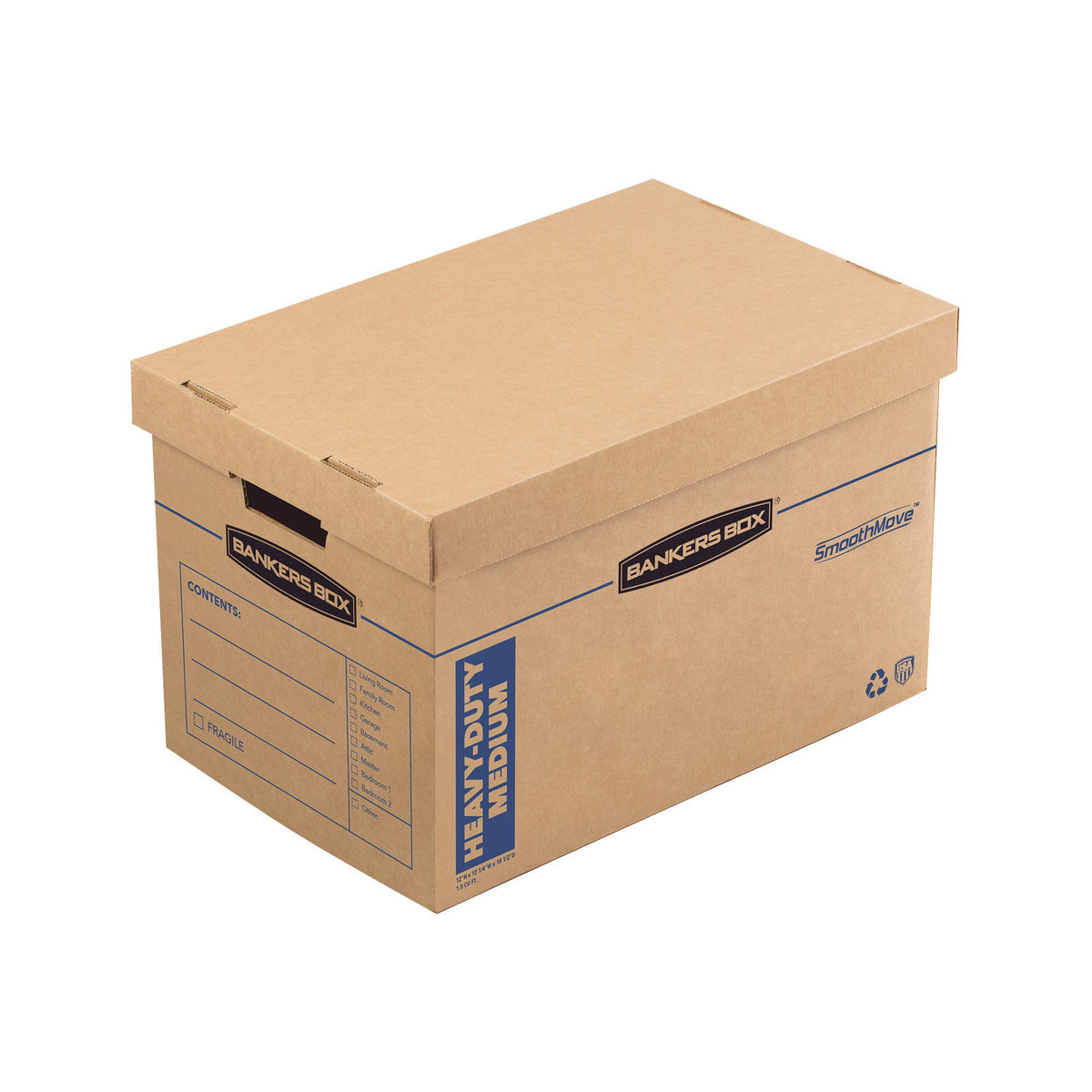 Bankers Box 1-Pack Kitchen Kit Moving Box with Dividers