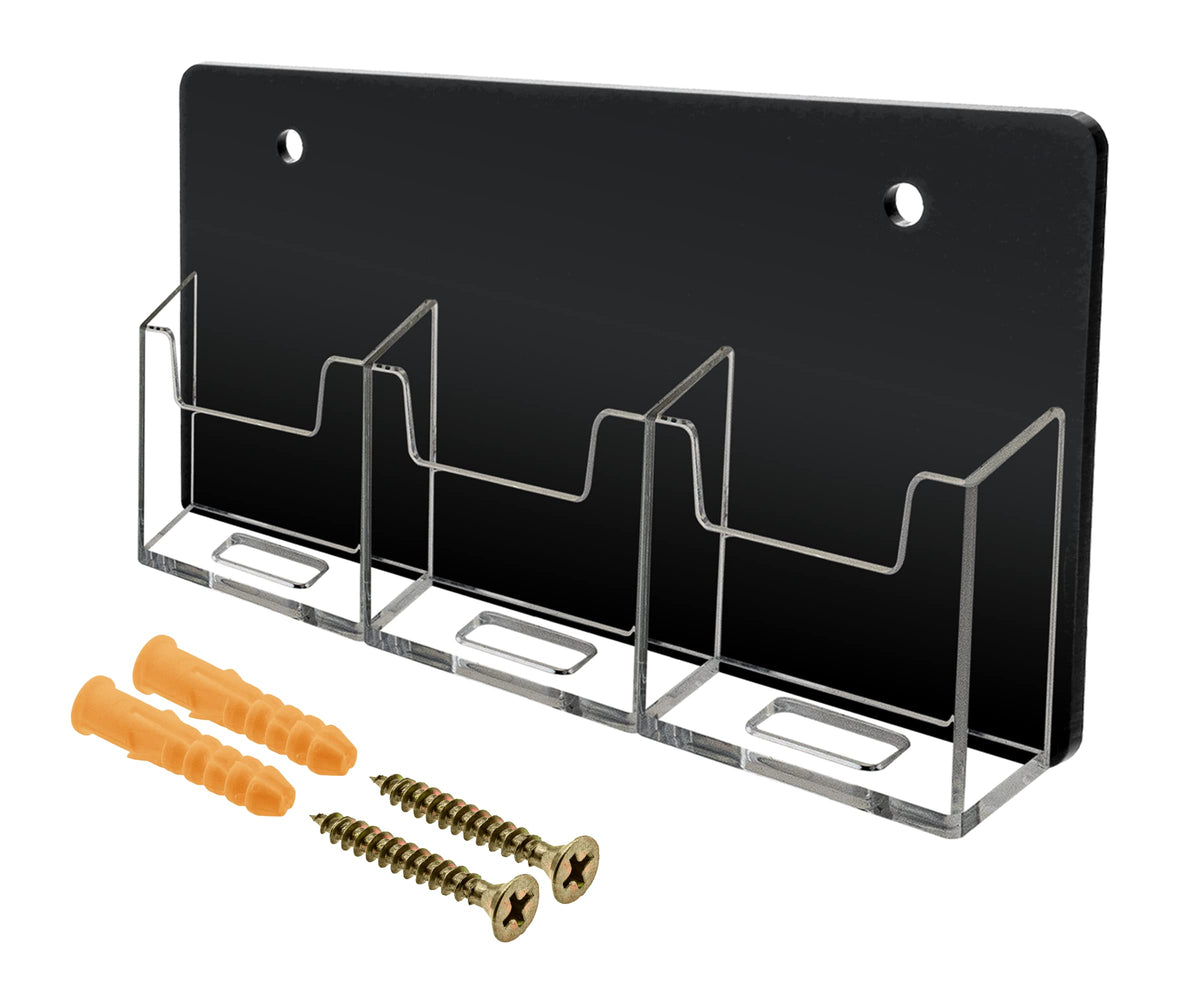 Marketing Holders Wall Business Card Holder with Hanging Hardware for 2" x 3.5" Vertical