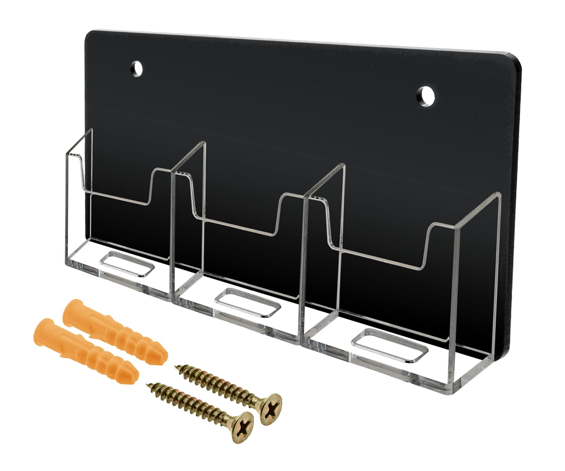 Marketing Holders Wall Business Card Holder with Hanging Hardware for 2" x 3.5" Vertical