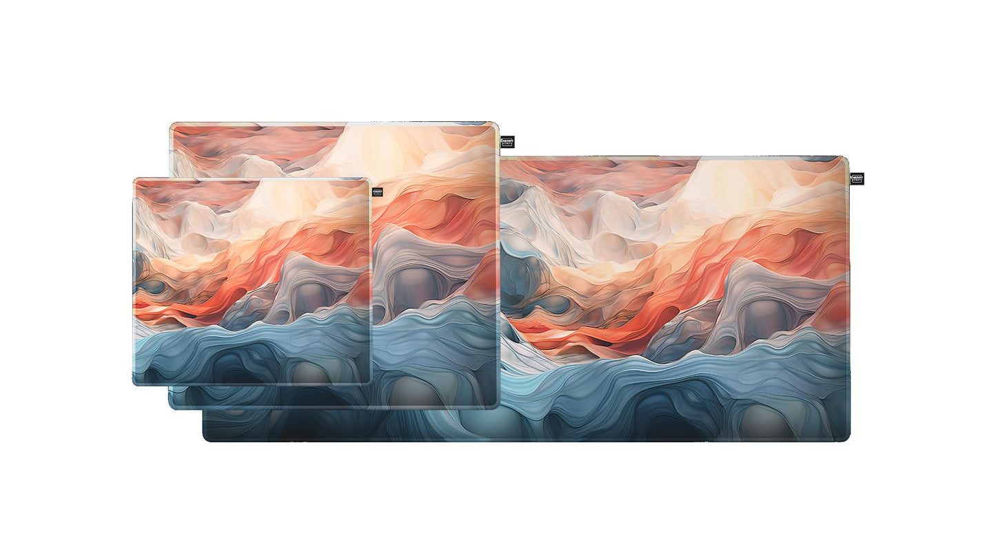 CHERRY XTRFY GP5, Fabric Gaming Mouse Pad in M (320 x 270 x 3 mm), Smooth Speed Pad for Precision