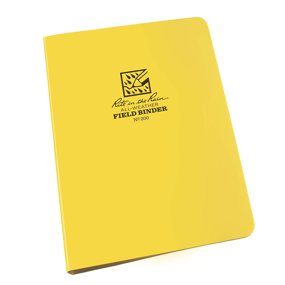 Field Ring Binder, 1/2" Capacity, 7.875 x 5.625 x 0.75, Yellow