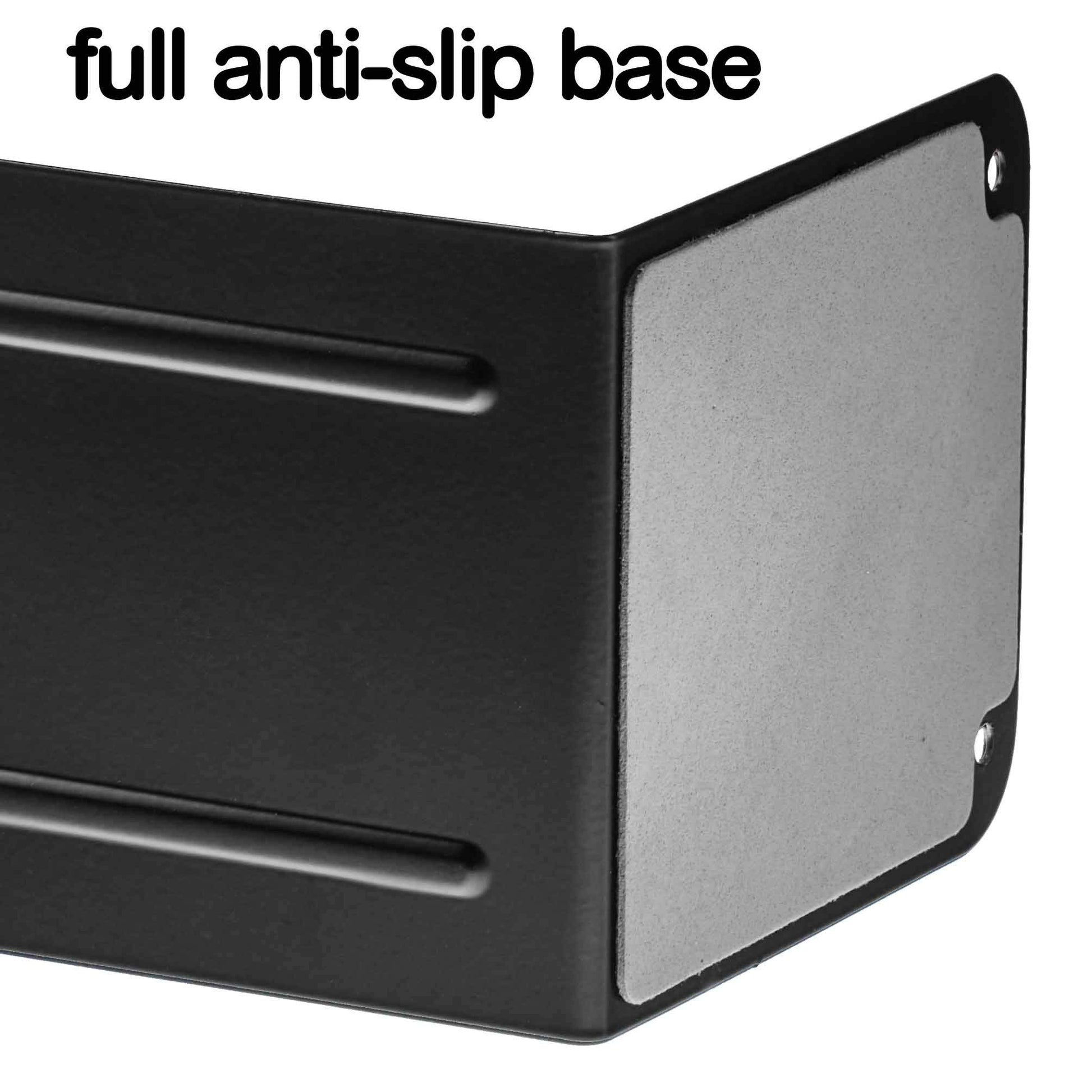 Acrimet Bookends for Shelves, Heavy Duty Steel Metal Book Ends, Non-Skid Book Stopper, Book Storage