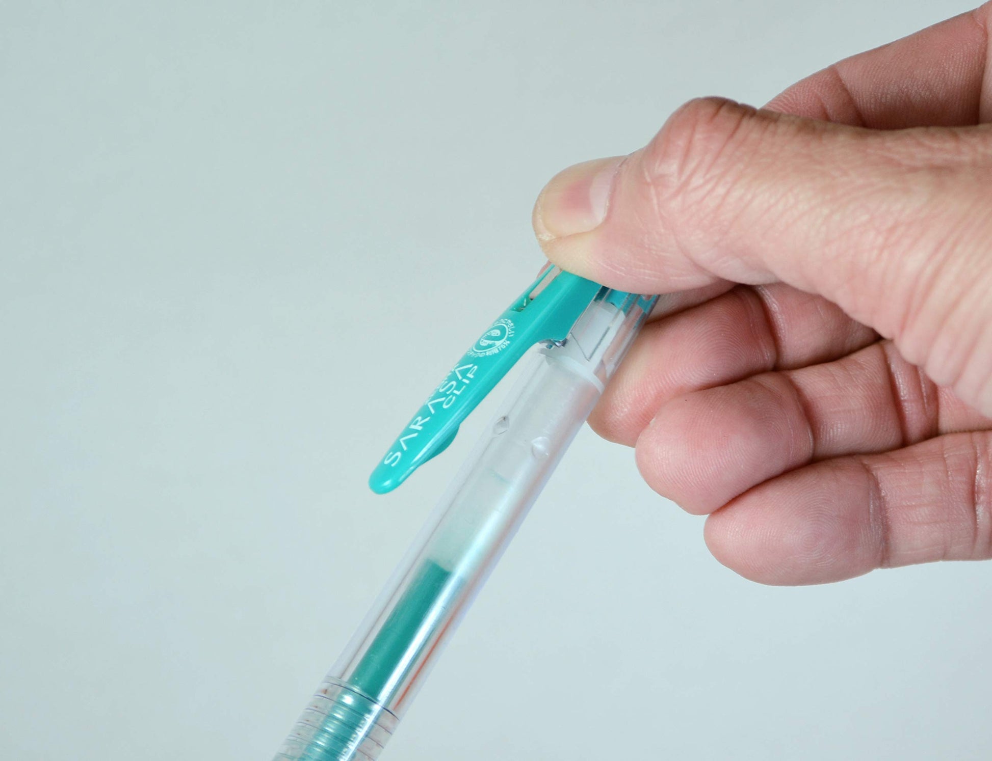 Zebra Pen SARASA Clip Retractable Gel Pen, Blue Ink, 0.5mm, 12-Pack