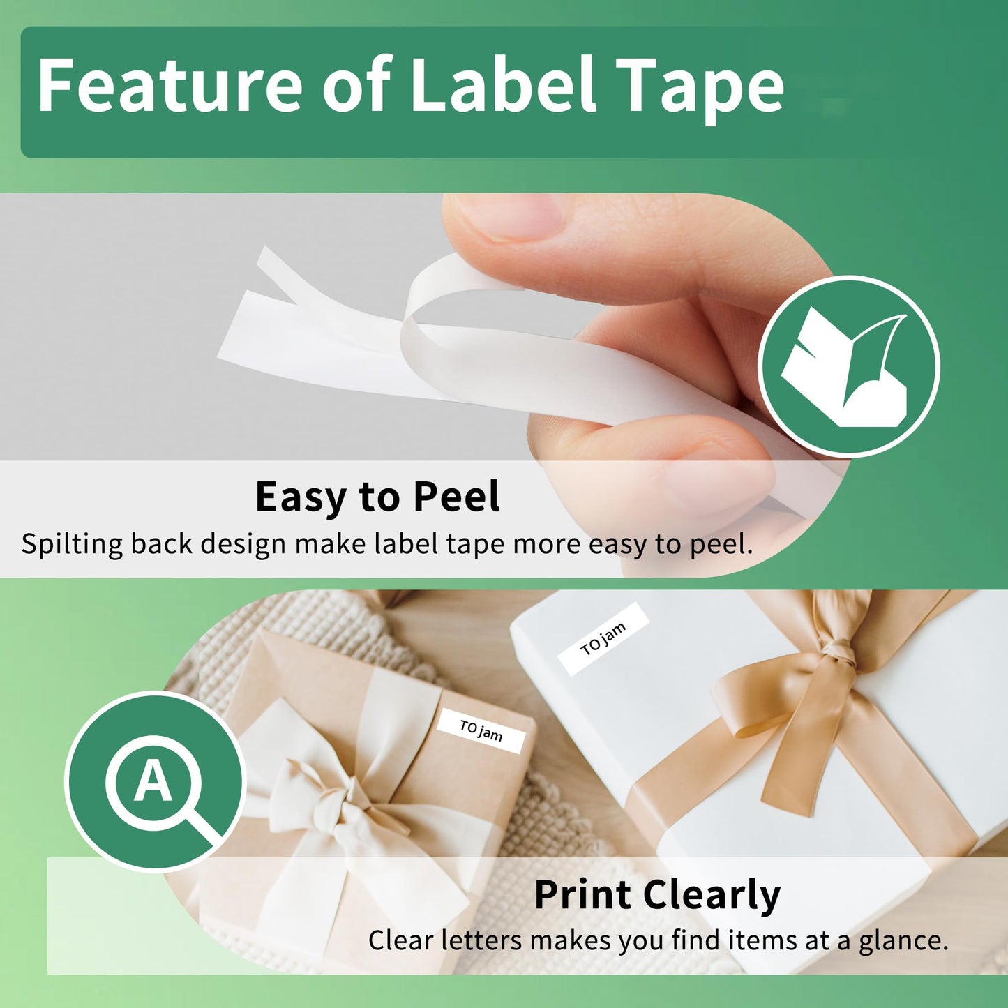 Wonfoucs Label Tape Replace for DYMO LetraTag Refills 91330 10697