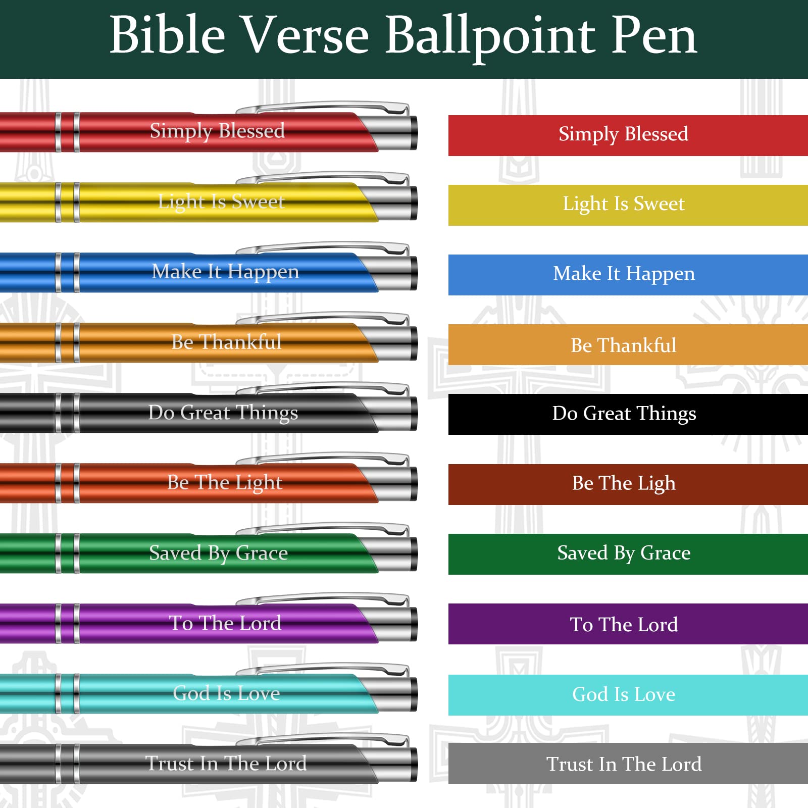 Sinmoe 120 Pcs Christian Bookmarks Scripture,Fresh Color,Classic