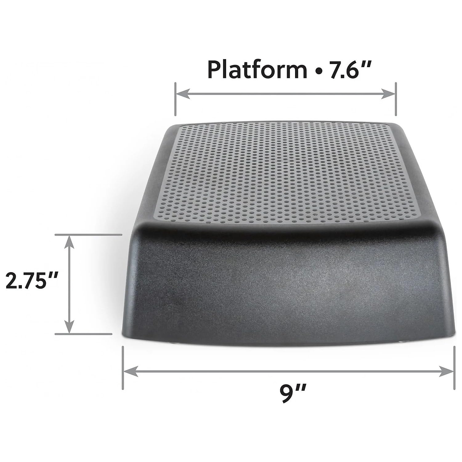 Allsop ErgoRiser Monitor Stand – Made in the USA, with US Sourced ABS Plastic