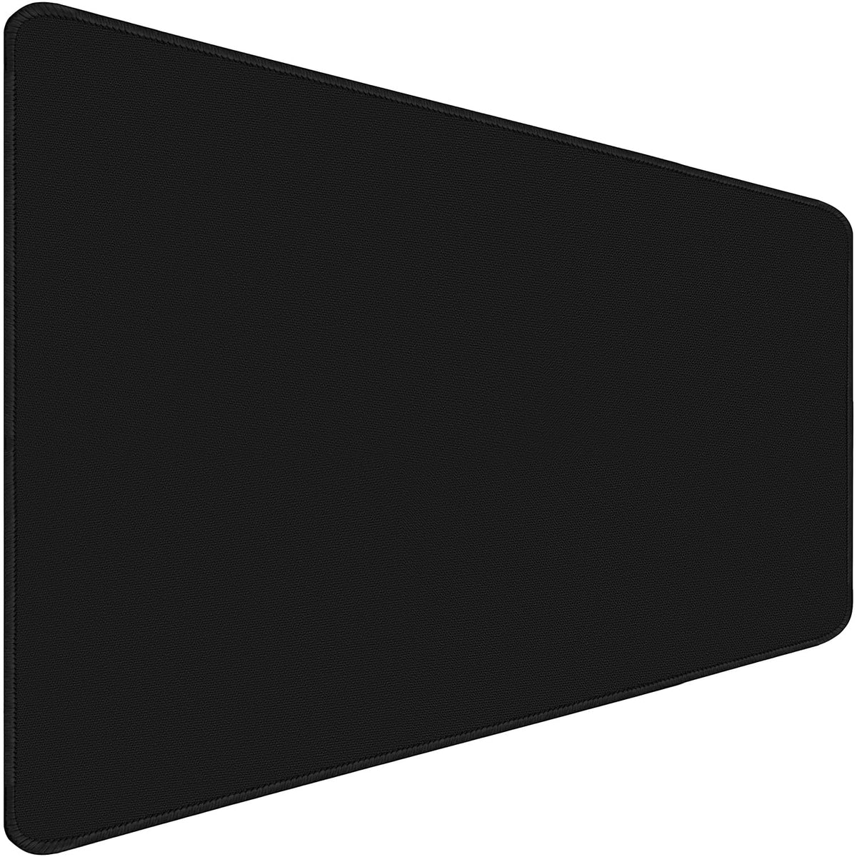 Large Mouse Pad Desk Mat Office Desk Pad with Stitched Edges, Black