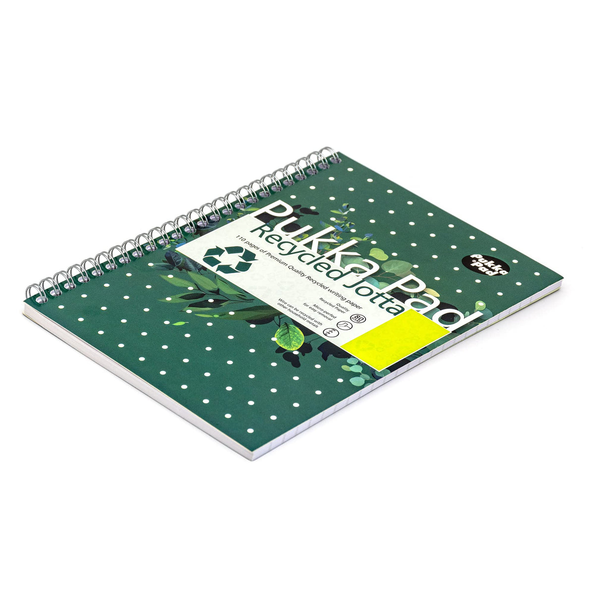 Pukka Recycled A5 PAD 80GSM 110PAGES