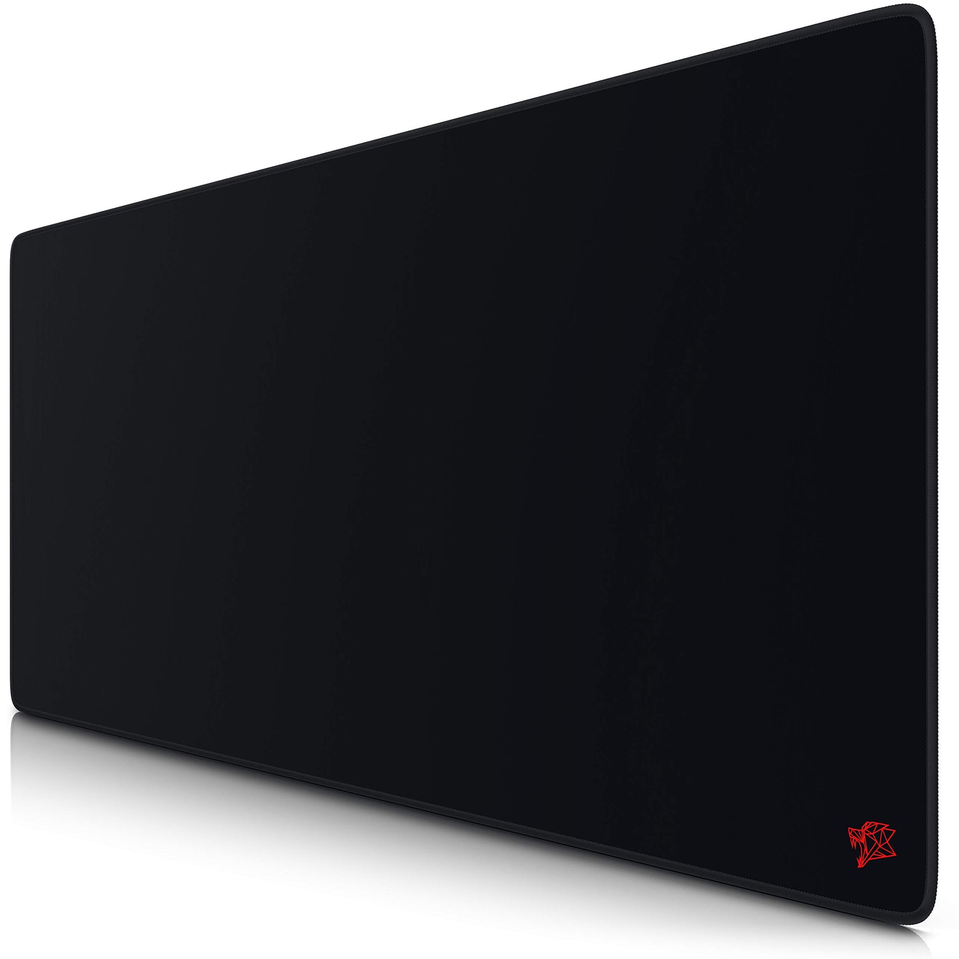 CSL - XXL Gaming Mouse Pad - Icon Red Design - 35 x 16 inches - Extra Large Office Mouse mat