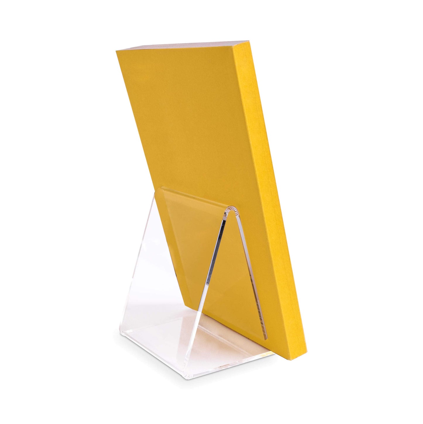 VitAdisplays Eco Bookends Height 8.0 cm as Clamp Stand Made of Original Plexiglas for e.g.