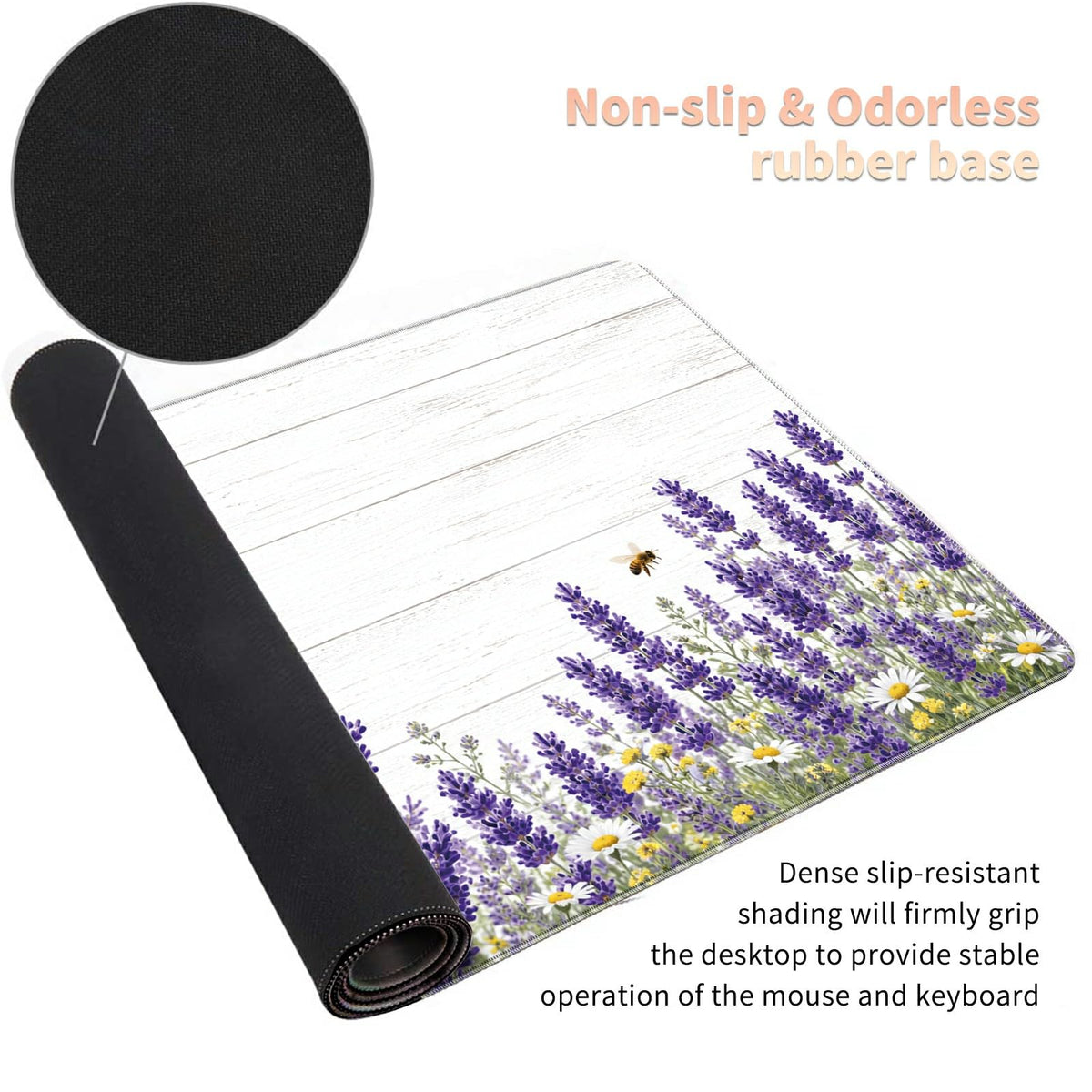 Desk Mat Large Gaming Mouse Pad + Coaster