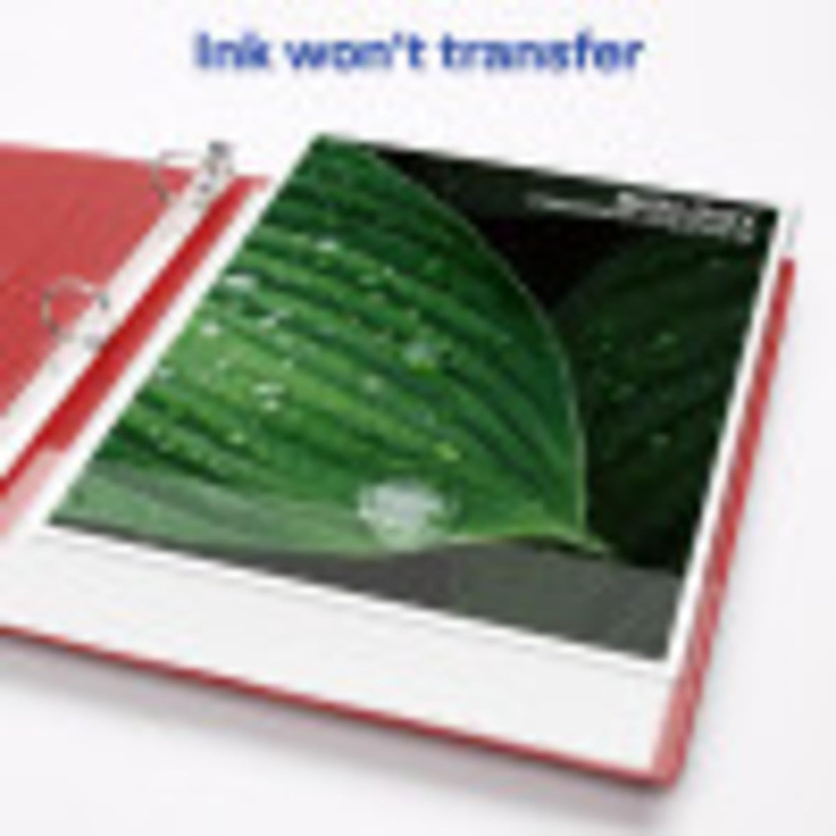 Avery Standard 3 Ring Binder, 1" Round Rings, 4 Red Binders