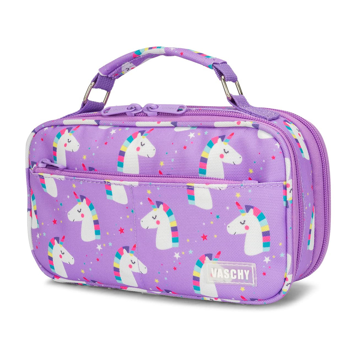 VASCHY Pencil Case for Girls, Aesthetic Kawaii Large Pencil Pouch Stationary Pencil Bag/Box for
