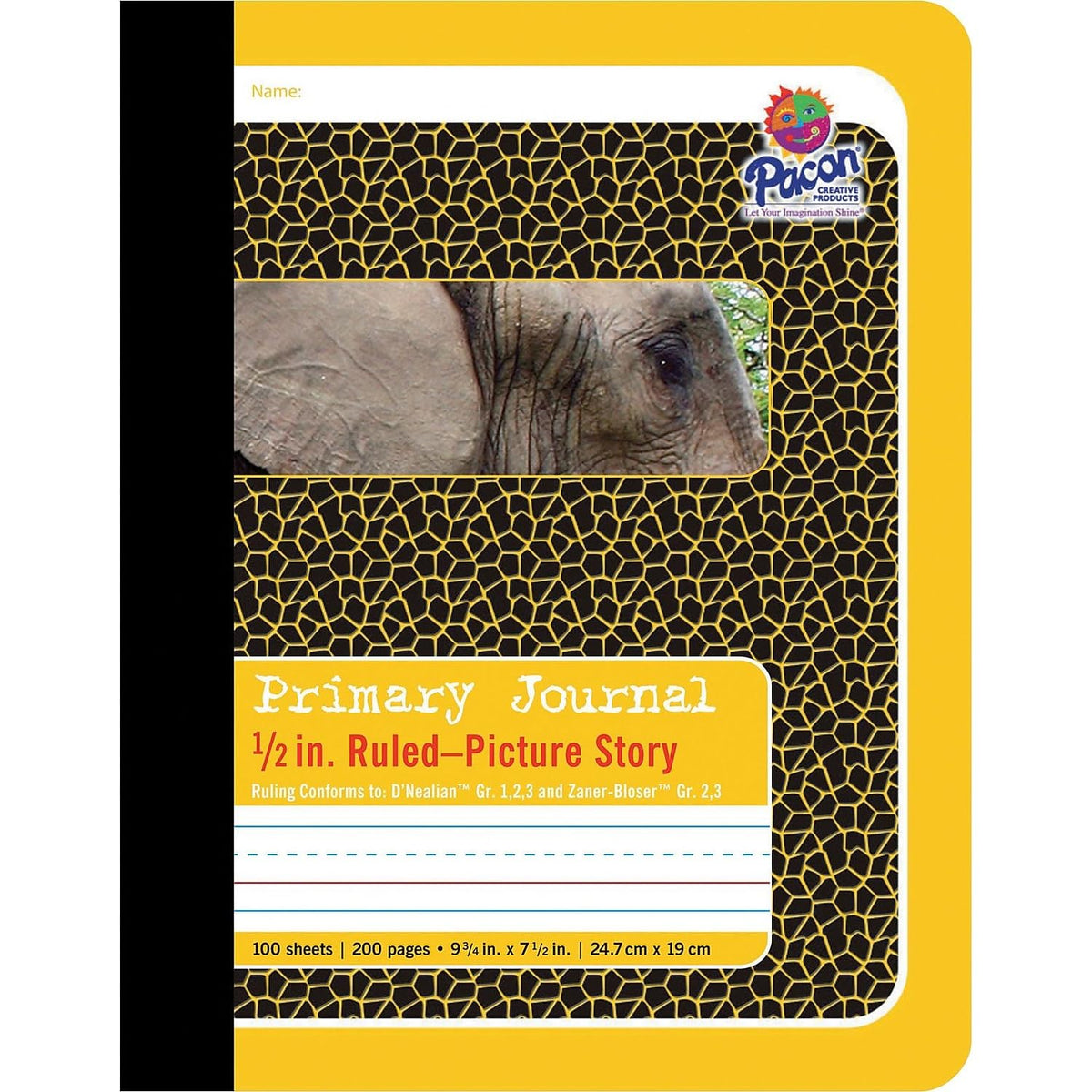 Pacon Primary Composition Book, D'Nealian Grades 1-3