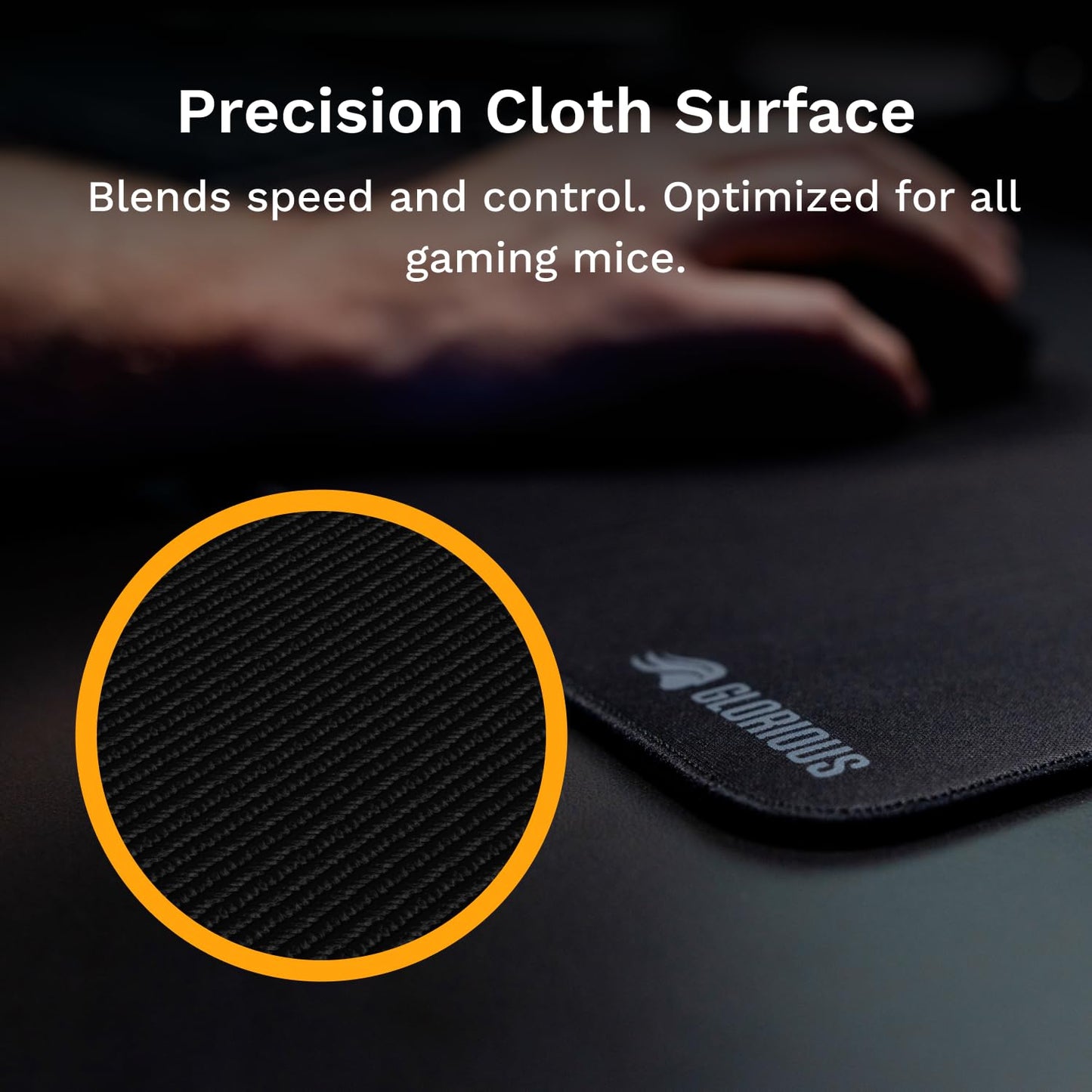 Glorious Gaming Mouse Pad GMP 2 - XL - Spill-Proof Mouse Pad, Optimised for All Gaming Sensors