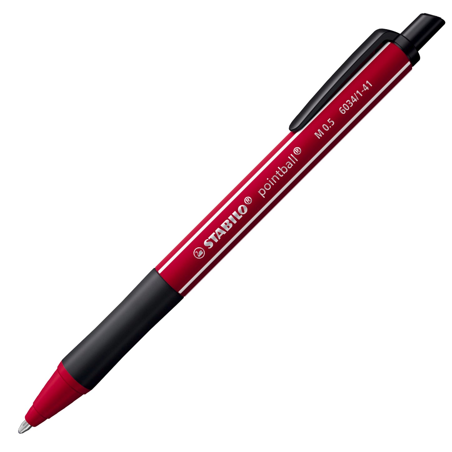STABILO pointball NatureCOLORS Wildflower Edition - Ballpoint Pen - Pack of 4 - Burgundy, Prussian