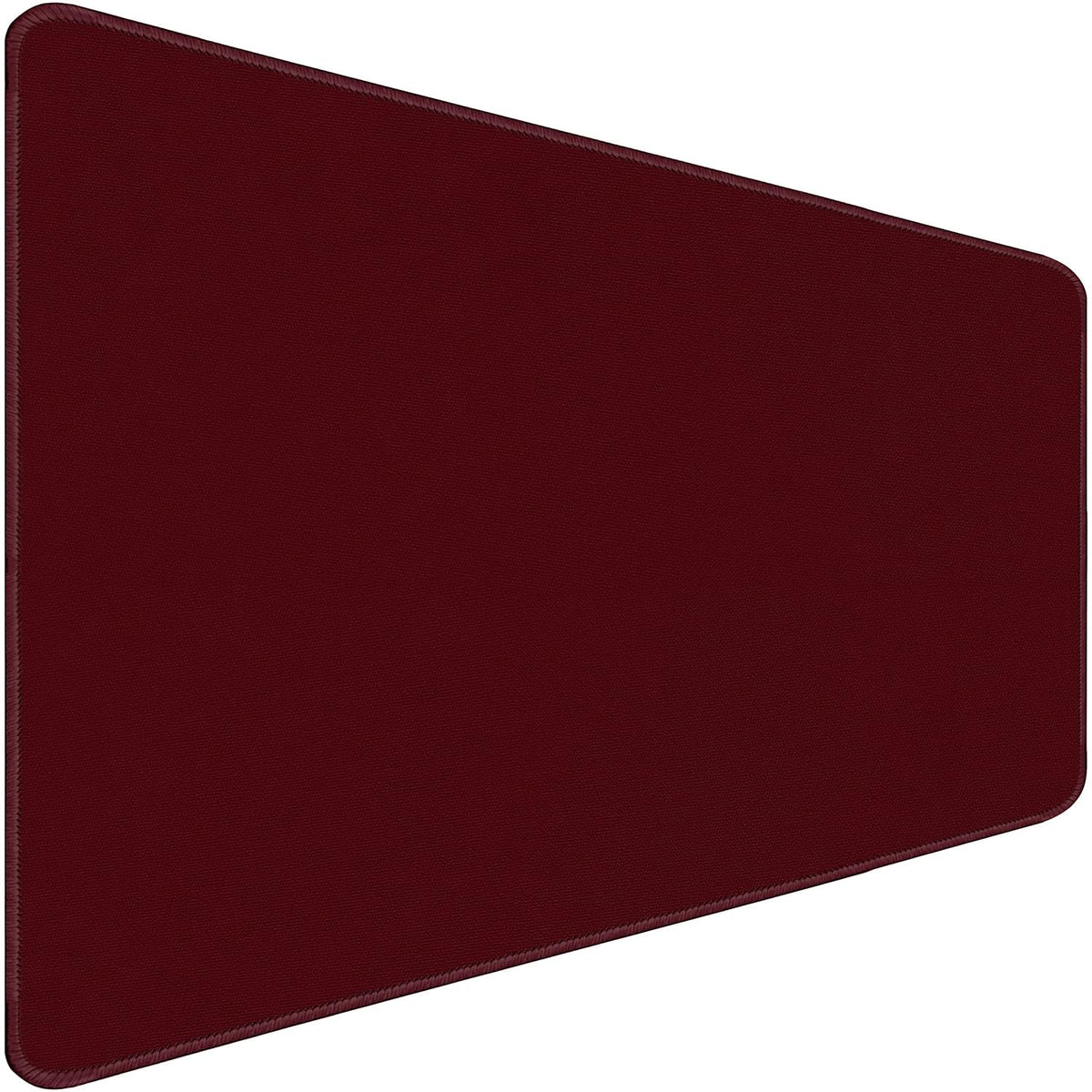 31.5" x 15.7" Waterproof Fabric Mouse Pad, Rubber Anti-Slip Base, Wine Red