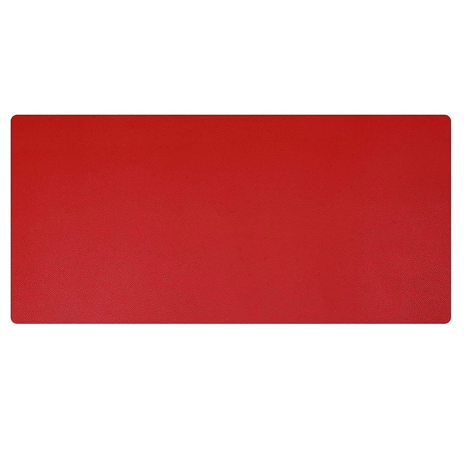 KINGFOM Desk Pad Office Desktop Protecter, PU Leather Desk Mat Blotters Organizer with Comfortable