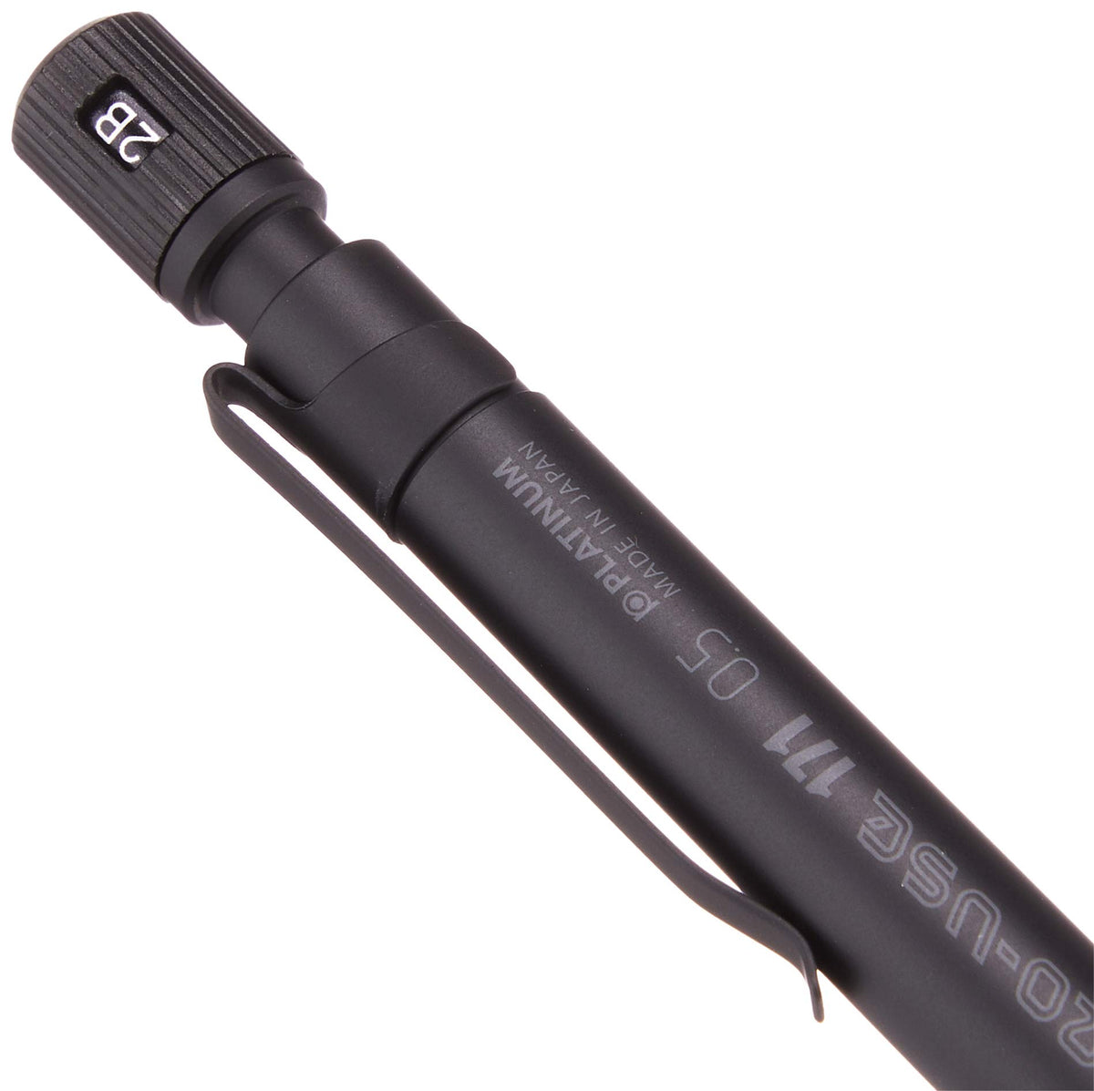 Platinum Pro Use 171 Mechanical Pencil Matt Black 0.5 mm, MSDA-2500B