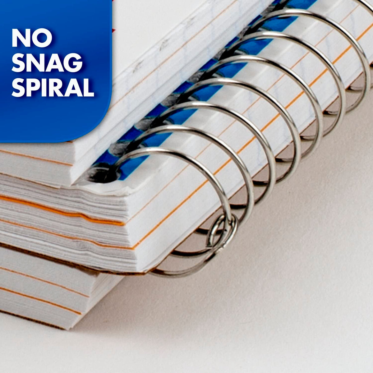 Mead Small Spiral Notebook, 3-Subject, College Ruled Paper, 9-1/2" x 5-1/2", 150 Sheets per