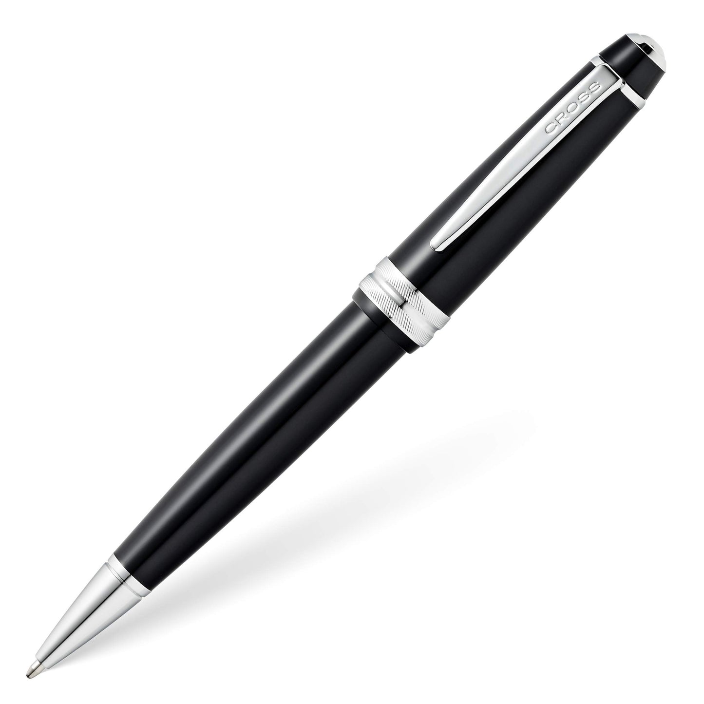 Cross Bailey Light Glossy Black Ballpoint Pen, Medium Point, Black Ink