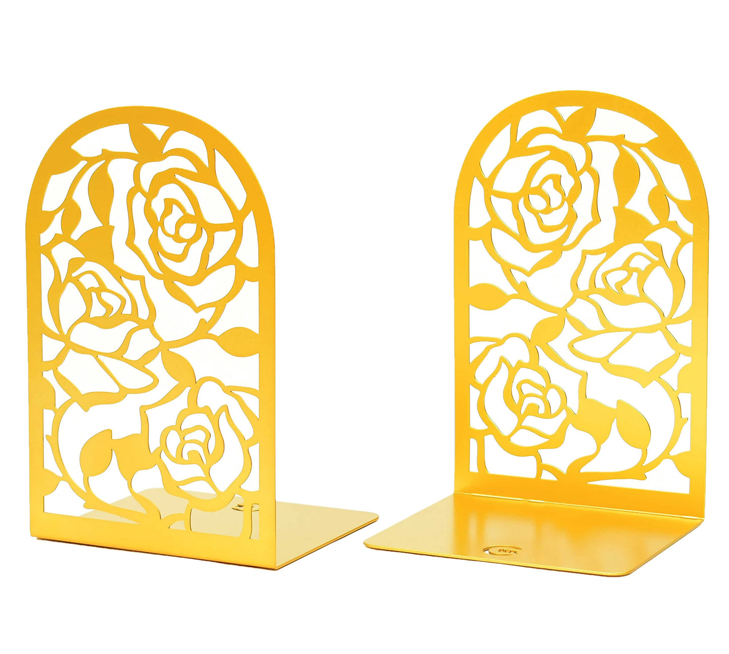 CNK Premium Book Ends for Shelves, Metal Stopper for Home Office Heavy Books, Shelf Holder, Home