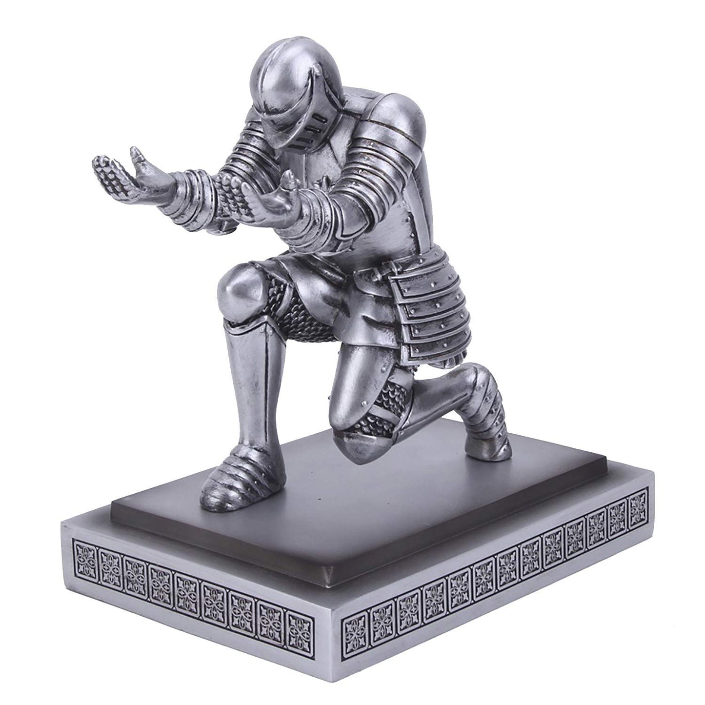 XMXIAYUN Knight Pen Holder Pen Stand with a Pen, Personalized Desk Accessory for a Gift, Decoration