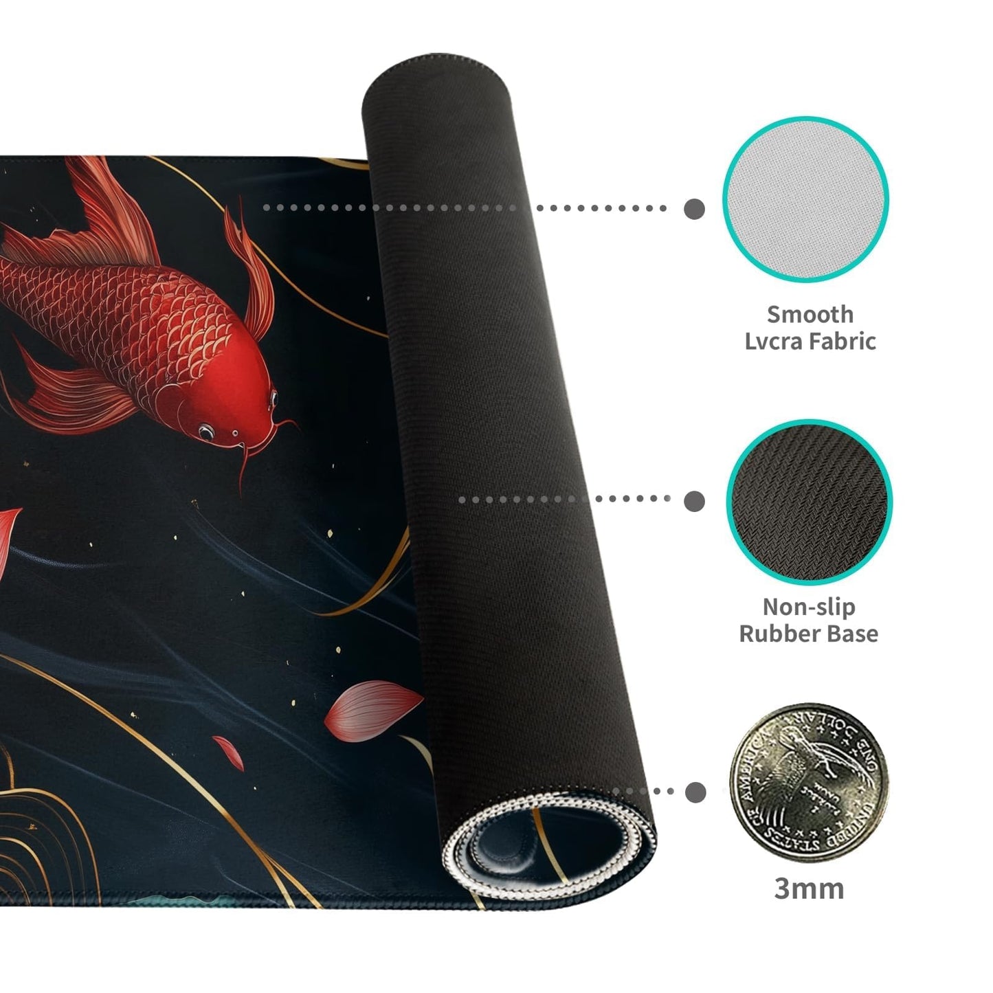 Gaming Mouse Pad Desk Pad XL Large Mouse Mat Keyboard Mat Office Desk Decor AccessoriesKeyboard Mat