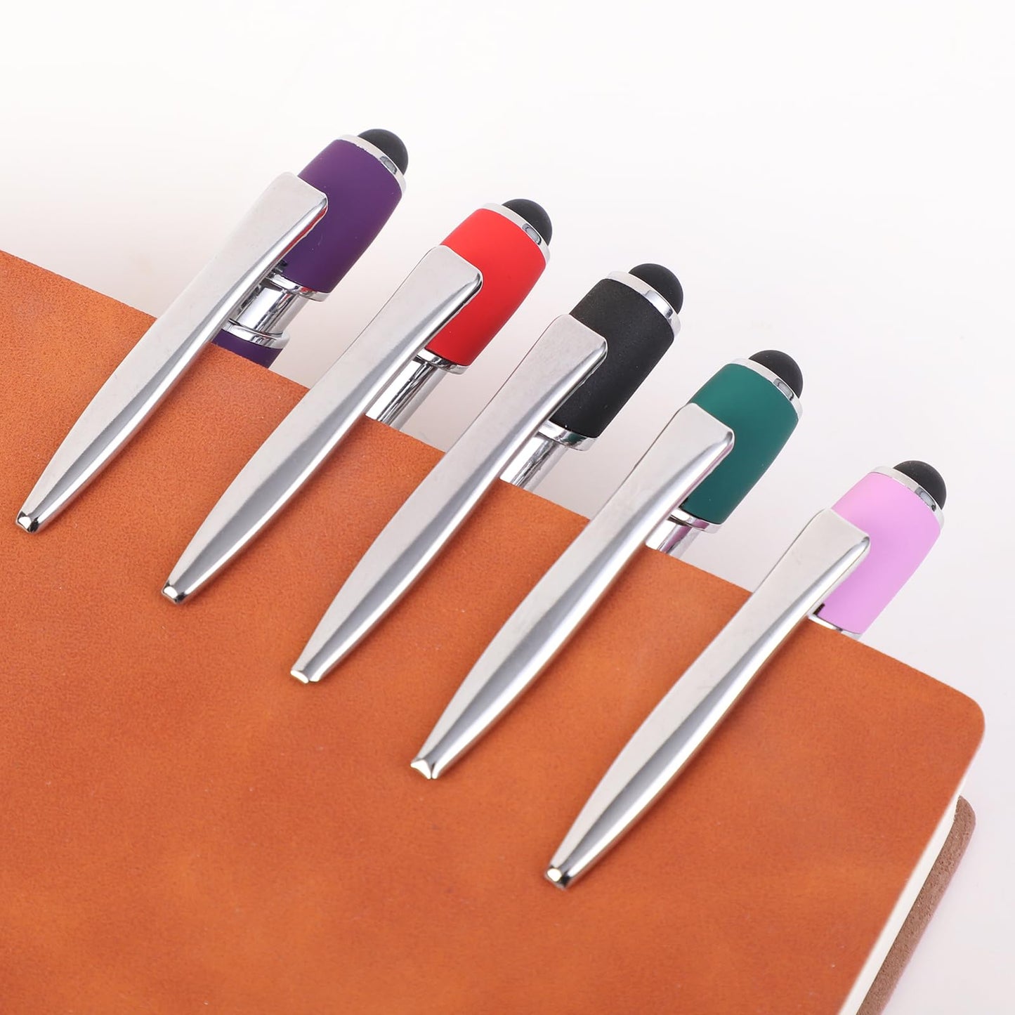 WUXIPREP 48 Pcs Ballpoint Pens,Fine Point Smooth Writing Pens,Kawaii Pens For Writing Journaling