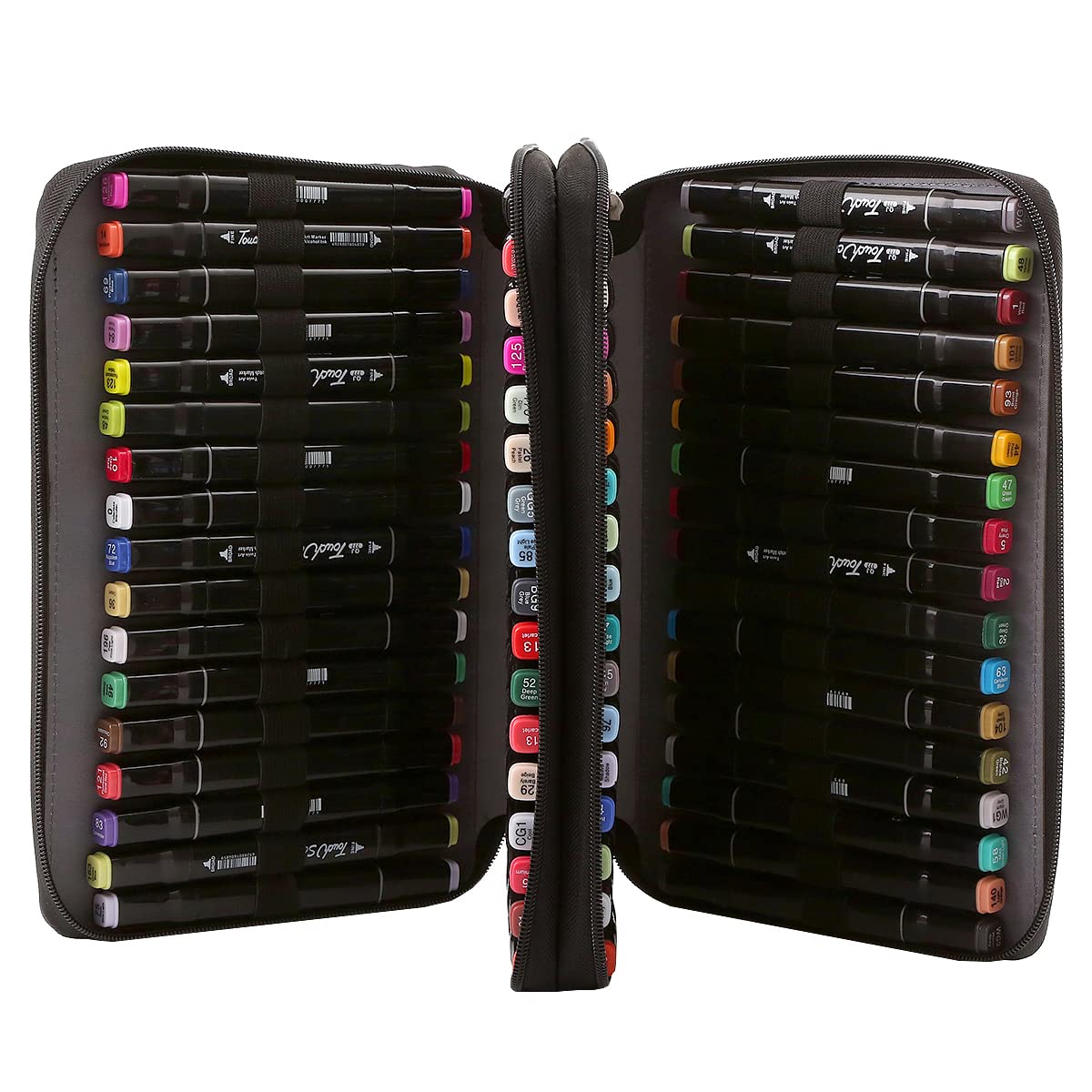 Lbxgap 68 Slots Marker Pen Organizer Case w/Handle