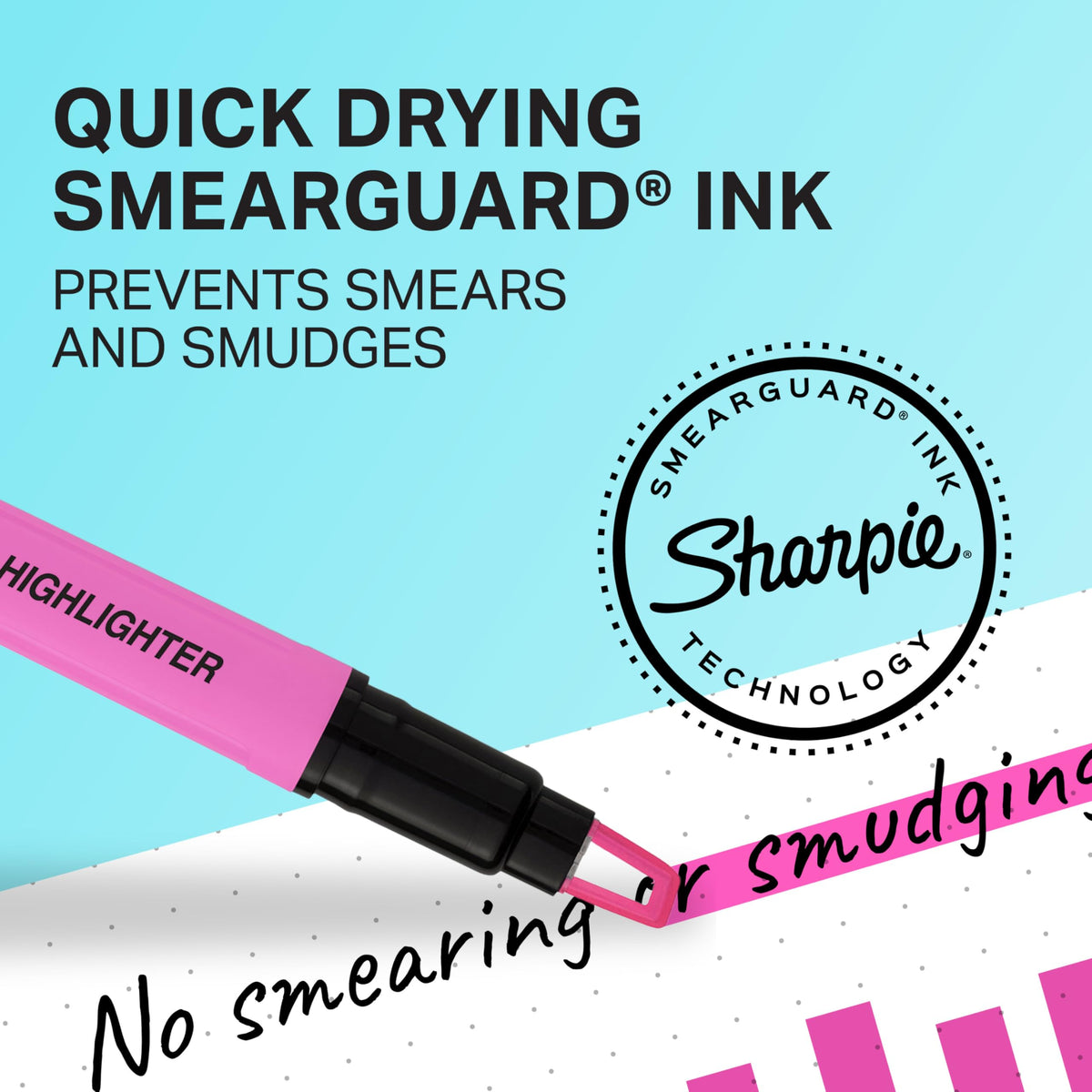 Sharpie Clear View Highlighters, With See-Through Chisel Tip, Assorted Colors, 12 Count - School