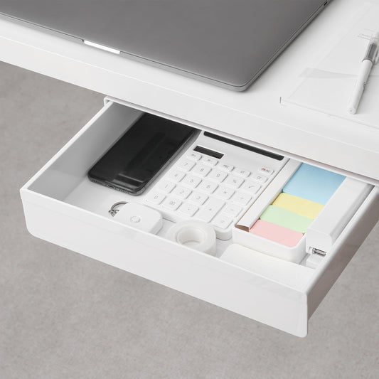 AirTaxiing Under Desk Drawer - Super Large Under Table Hidden Drawer Desk Accessories & Workspace