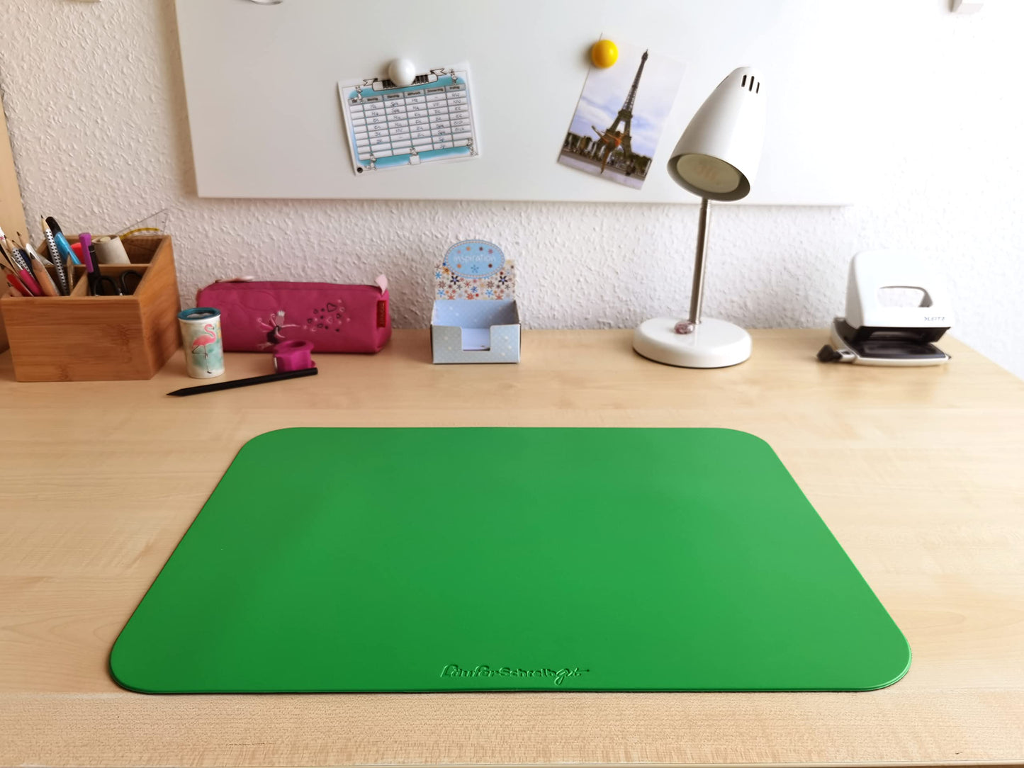 Läufer Schreibgut 30912 Learning to Write Desk Pad 33.5 x 45 cm Apple Green