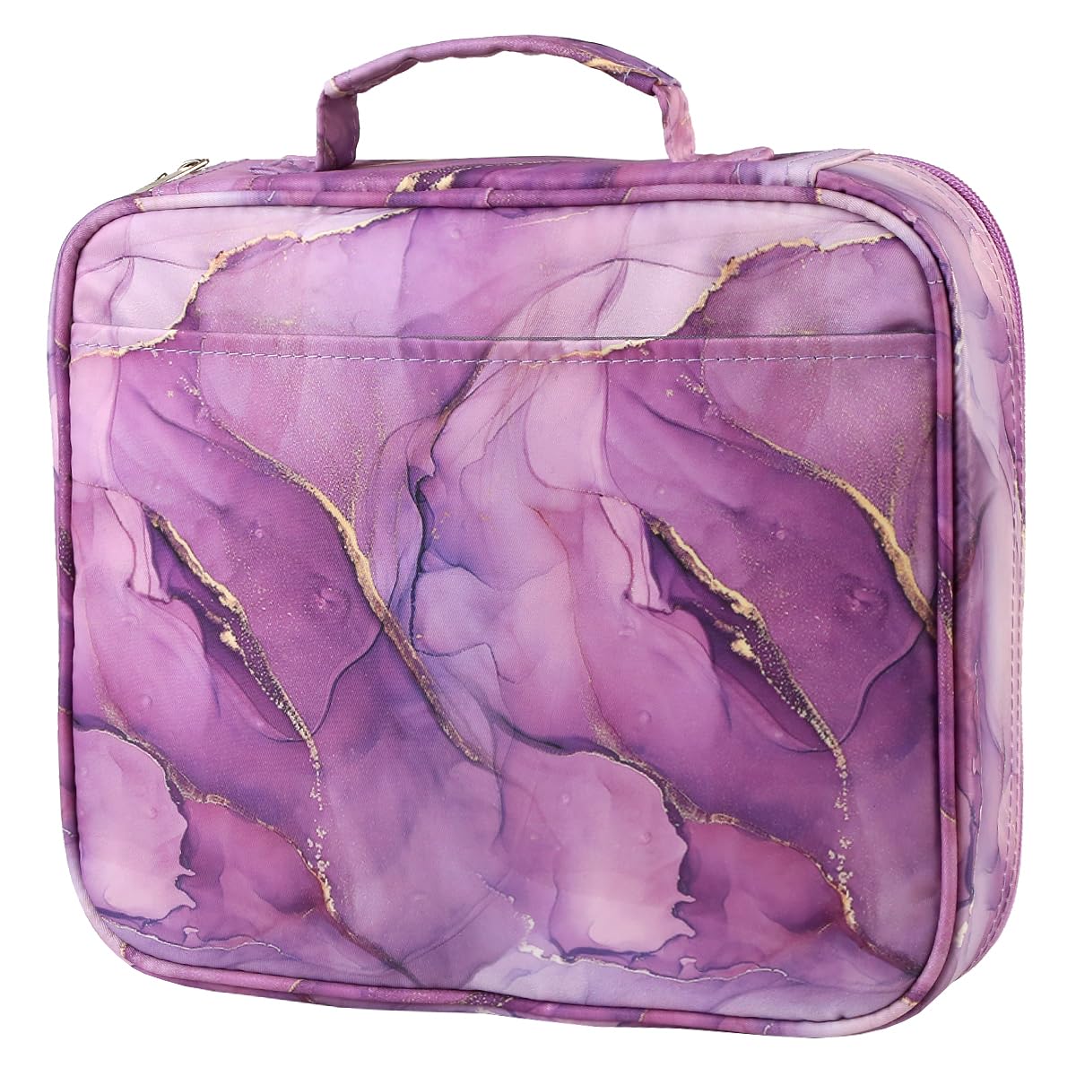 Multi-Functional Zipper Pencil ipad case w/Handle and Zippered Pocket
