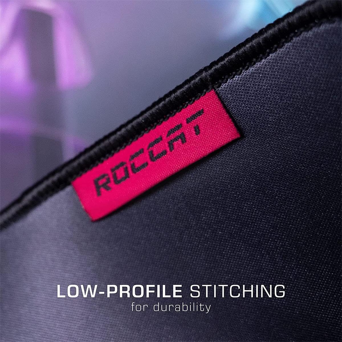 ROCCAT Sense Icon XXL PC Gaming Mousepad, Non-Slip Rubber Backed, Custom Art, Durable Resin-Treated