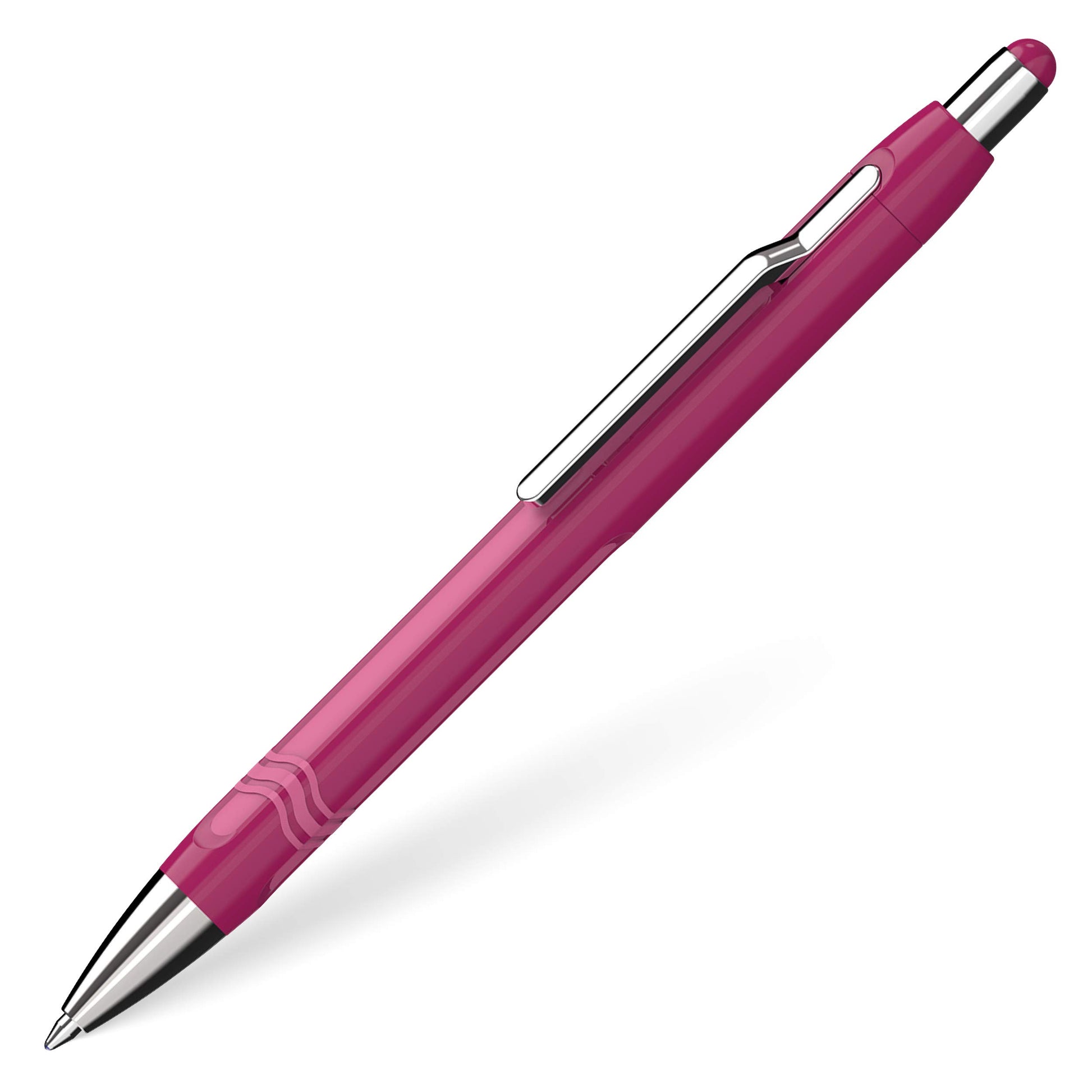 Schneider Epsilon Retractable Ballpoint Pen, Boysenberry Barrel, 1 Each (138608)