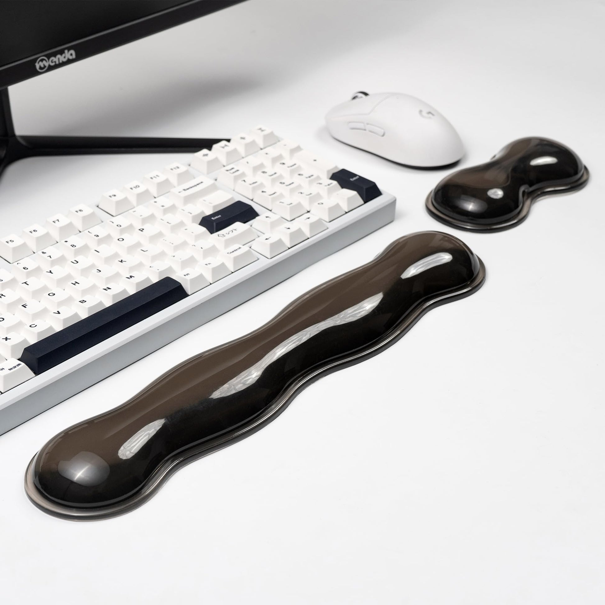 Gel Keyboard Wrist Rest, Grey Wrist Pad for Computer Keyboard