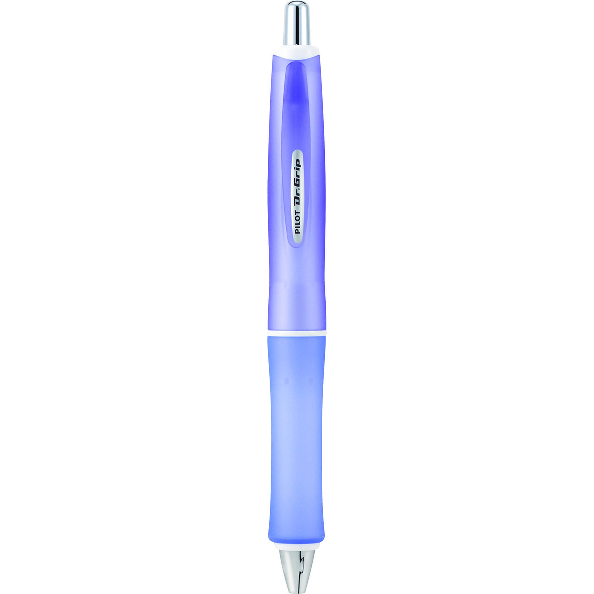 PILOT Dr. Grip Frosted Ballpoint Pen, Black Ink, 3-Pack