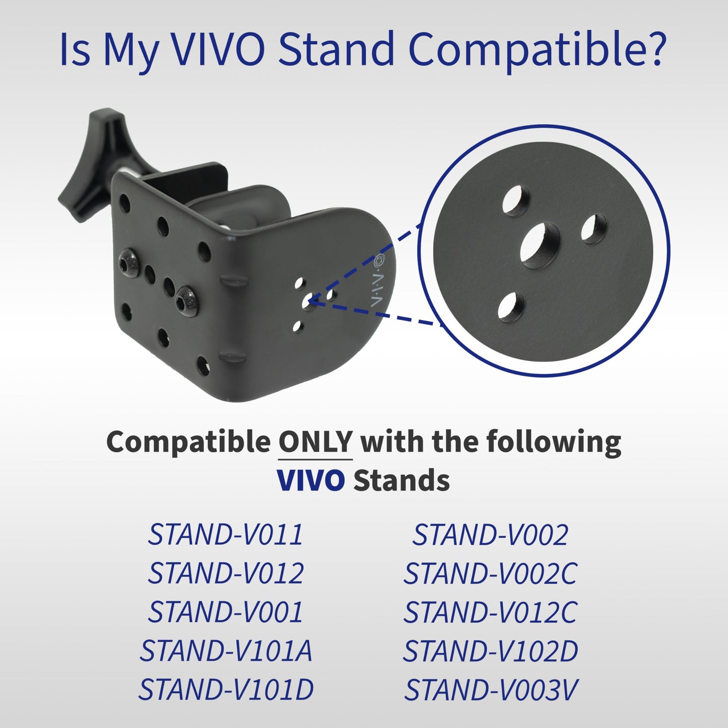 VIVO Steel Extra Tall 3 Section Monitor Stand Pole 39 inches, Sturdy Center Pole for Monitor Mounts