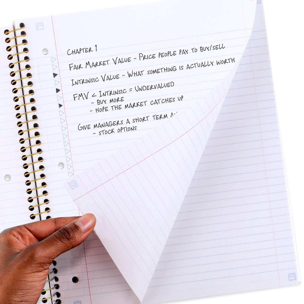 Five Star Spiral Notebook + Study App, 3 Pack, 1 Subject, College Ruled Paper, 100 Sheets, 8-1/2" x