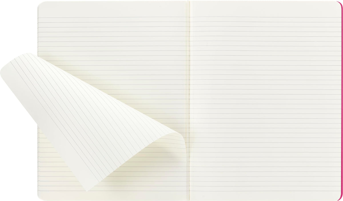Moleskine Cahier Journal, Soft Cover, Large (5" x 8.25") Ruled/Lined, Black, 80 Pages (Set of 3)