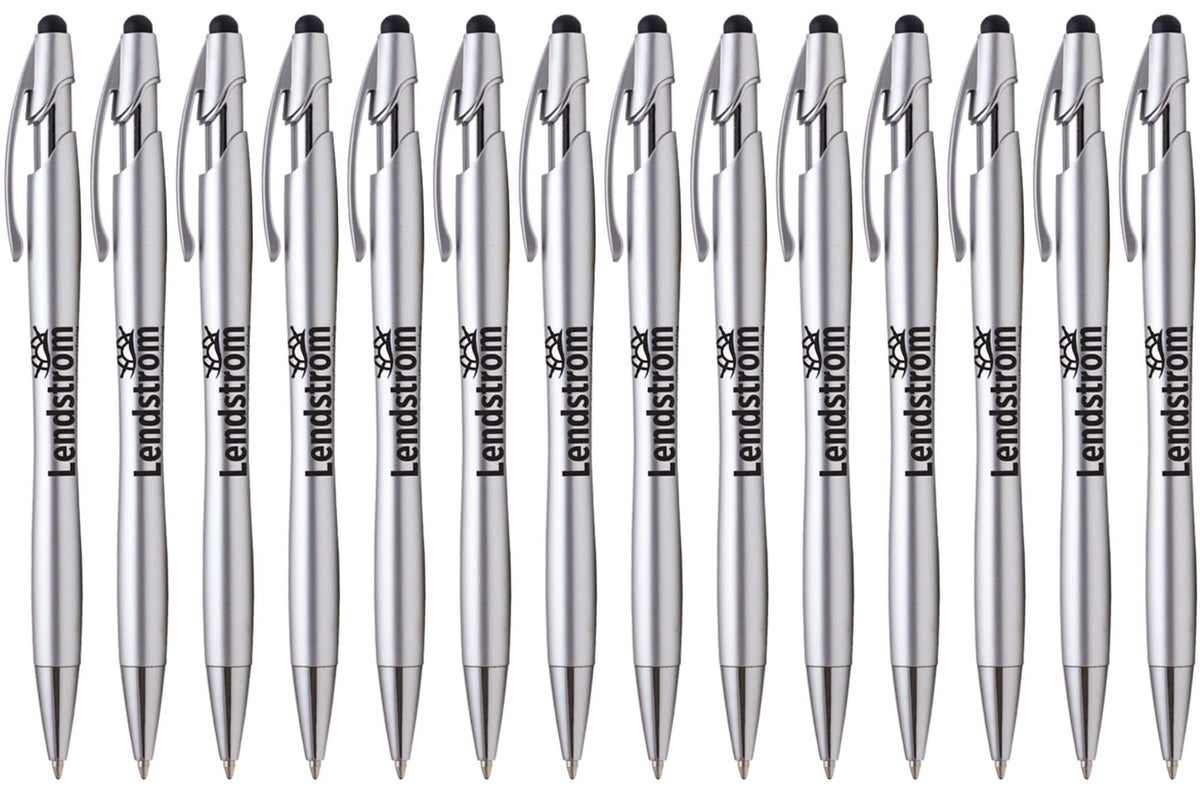 ExpressDesigns™ - The Beemer Ballpoint Pen w/Stylus Tip, Custom Personalized Black writing ink