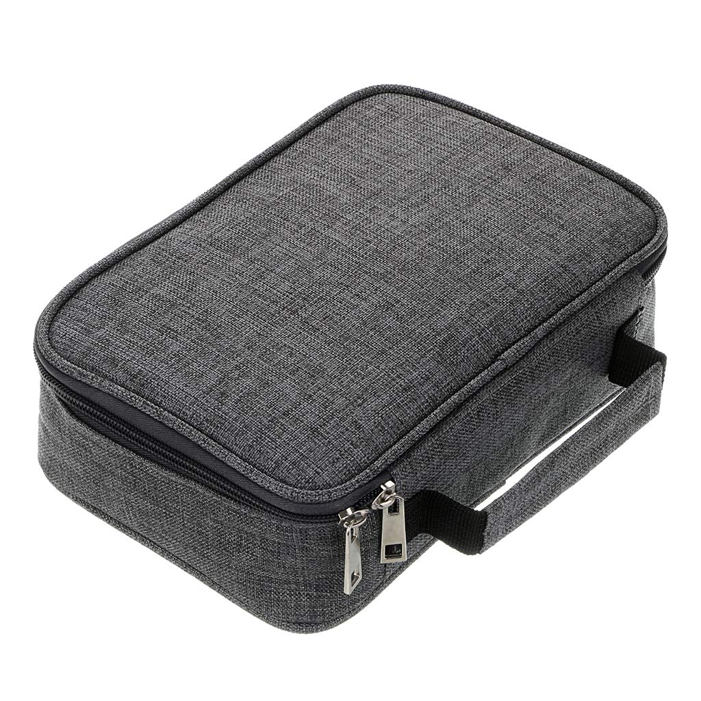BTSKY® High Capacity Zipper Pens Pencil Case- Multi-Functional Stationery Pencil Pouch 72 Slots