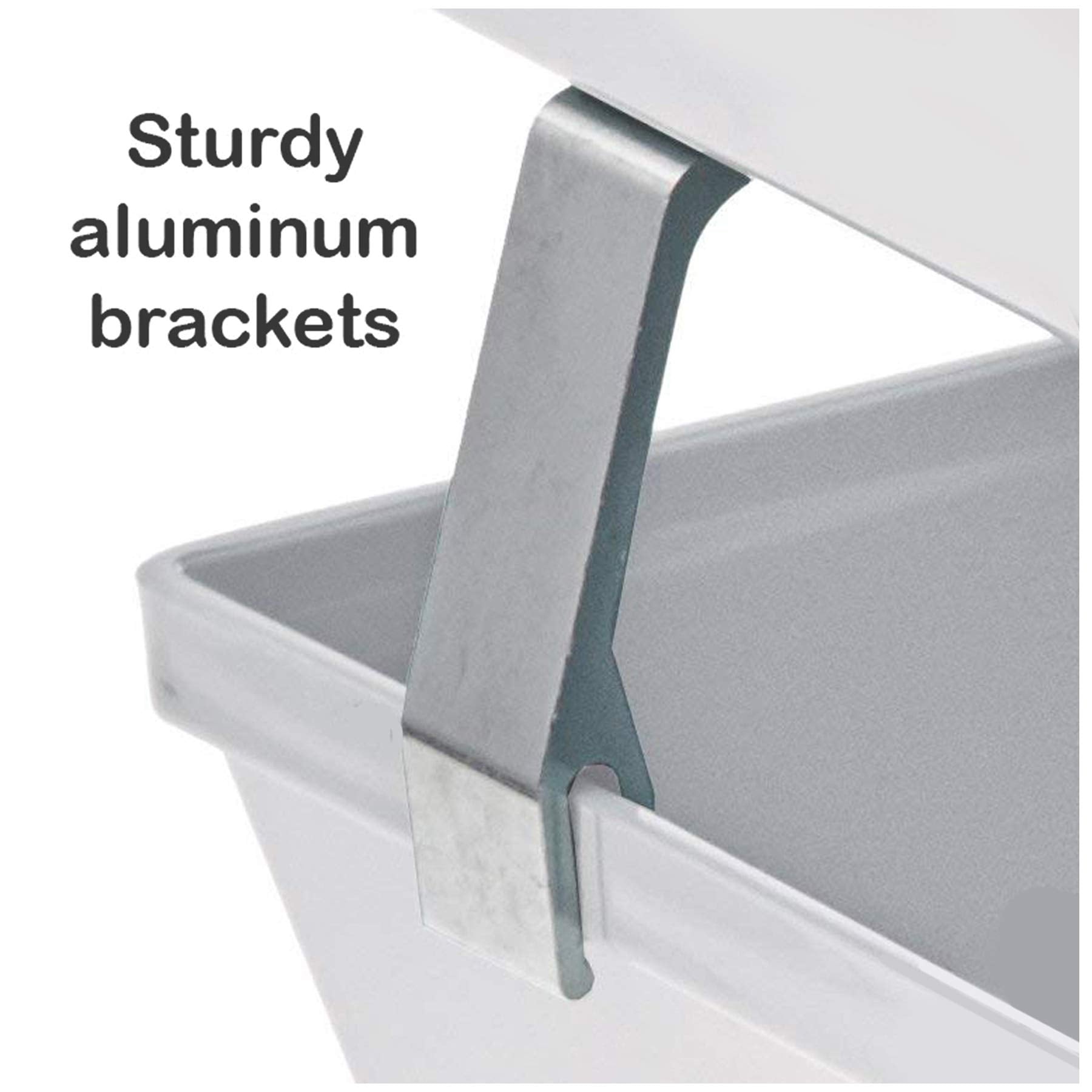 Acrimet Facility 2 Tier Letter Tray, Side Load, Letter Size/A4, Desktop File Organizer, Plastic