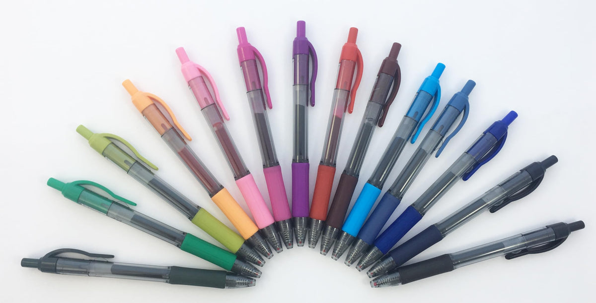 Zebra Pen SARASA X20 Retractable Gel Pen, Assorted Ink, 0.7mm, 14-Pack
