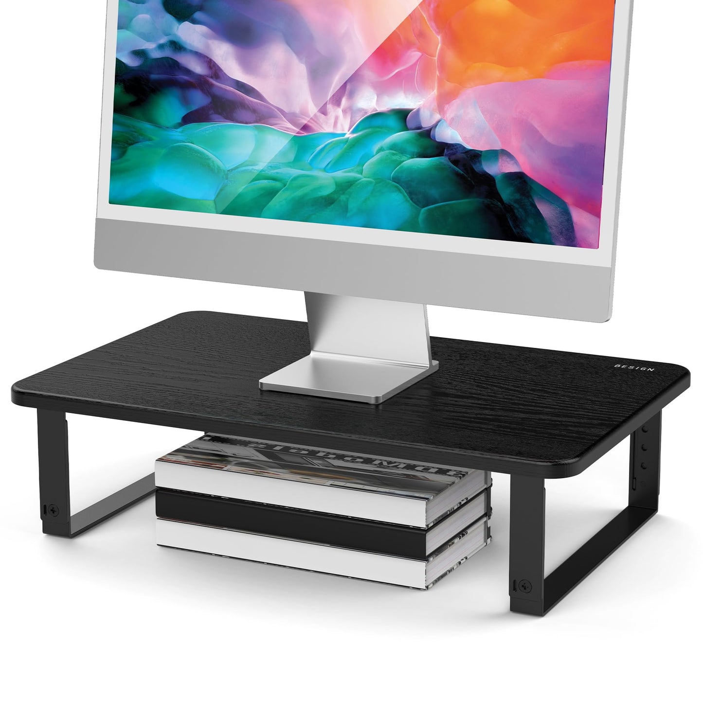 BESIGN MS01 Monitor Stand Riser, Height Adjustable Laptop Stand, Computer Monitor Stand for